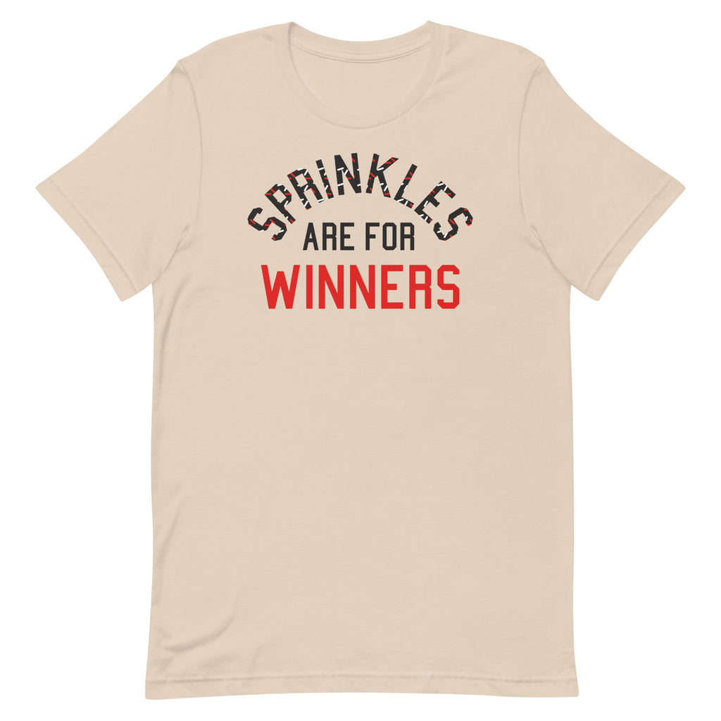 Sprinkles Are For Winners Men's Signature Tee