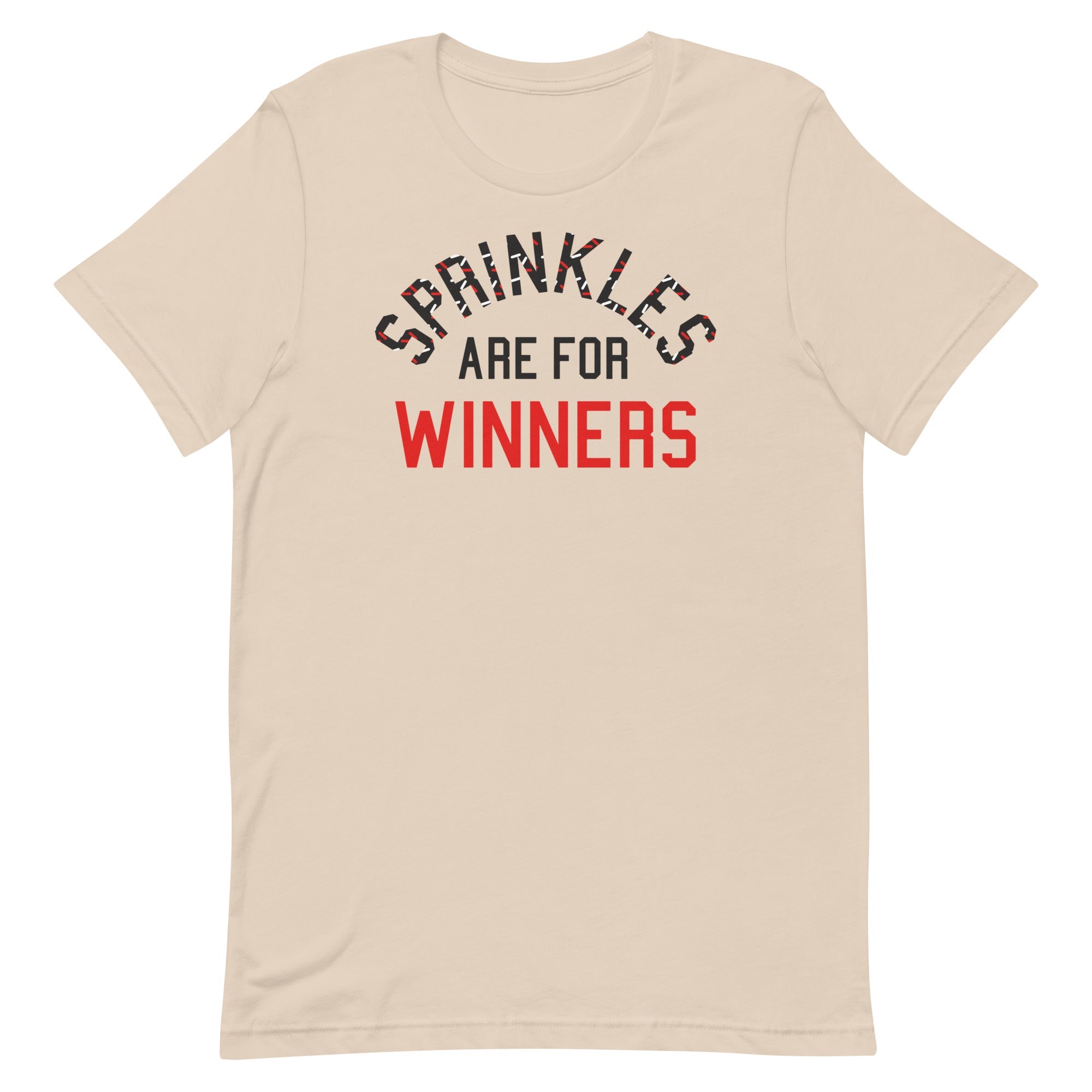 Sprinkles Are For Winners Men's Signature Tee
