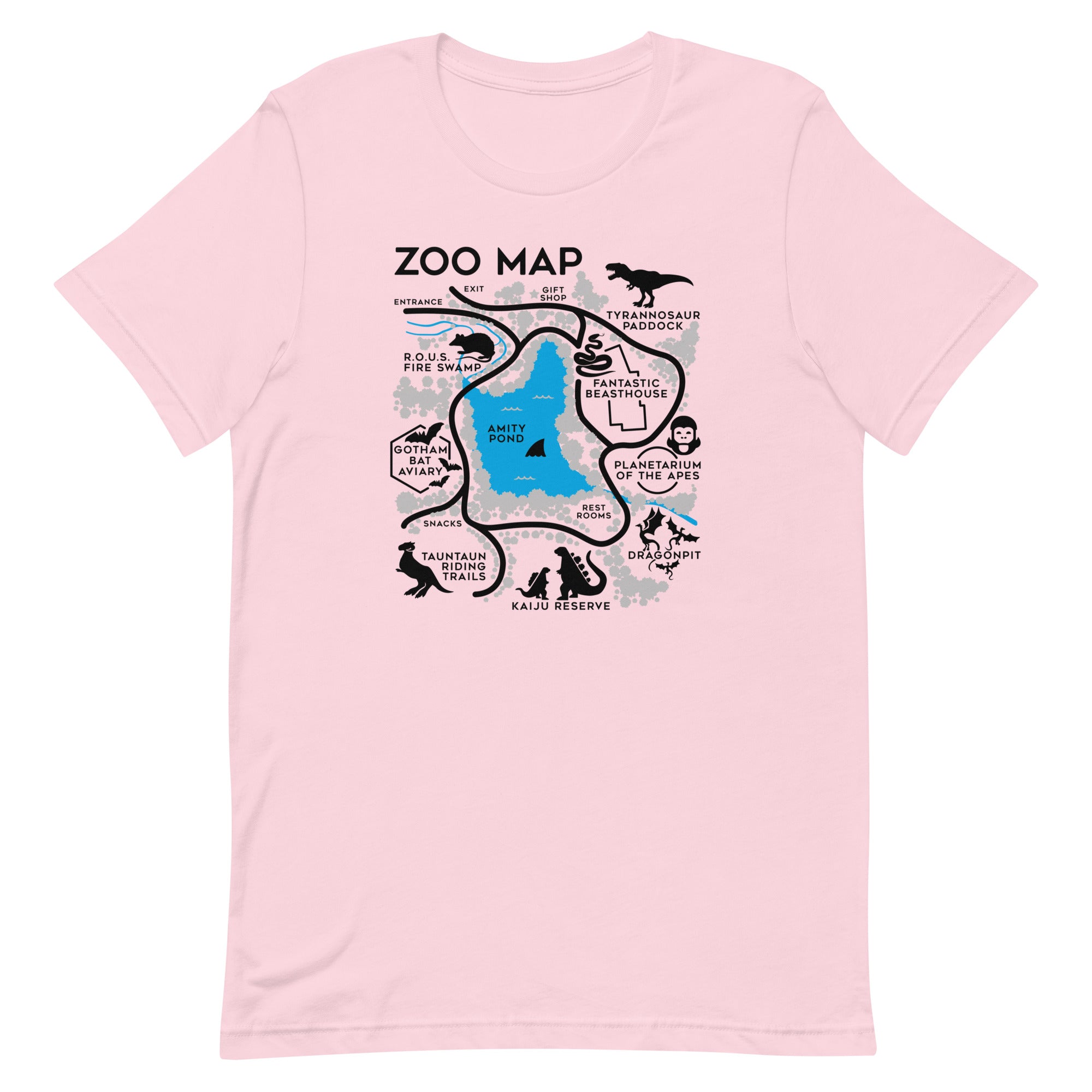Zoo Map Men's Signature Tee