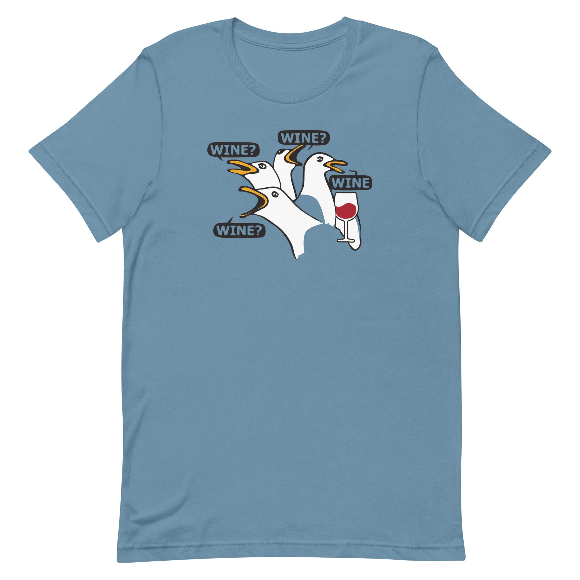 Wine Wine Wine Wine Men's Signature Tee