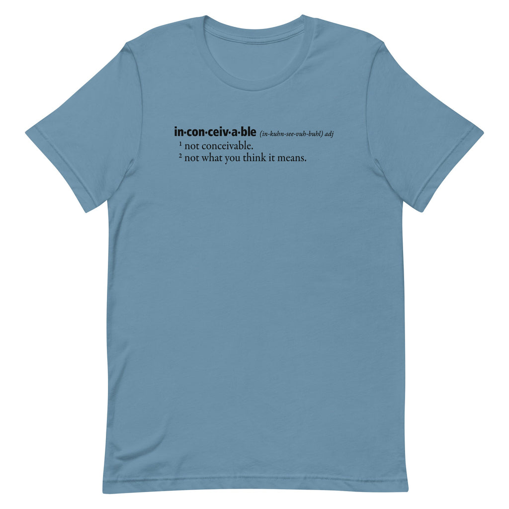 Inconceivable Definition Men's Signature Tee