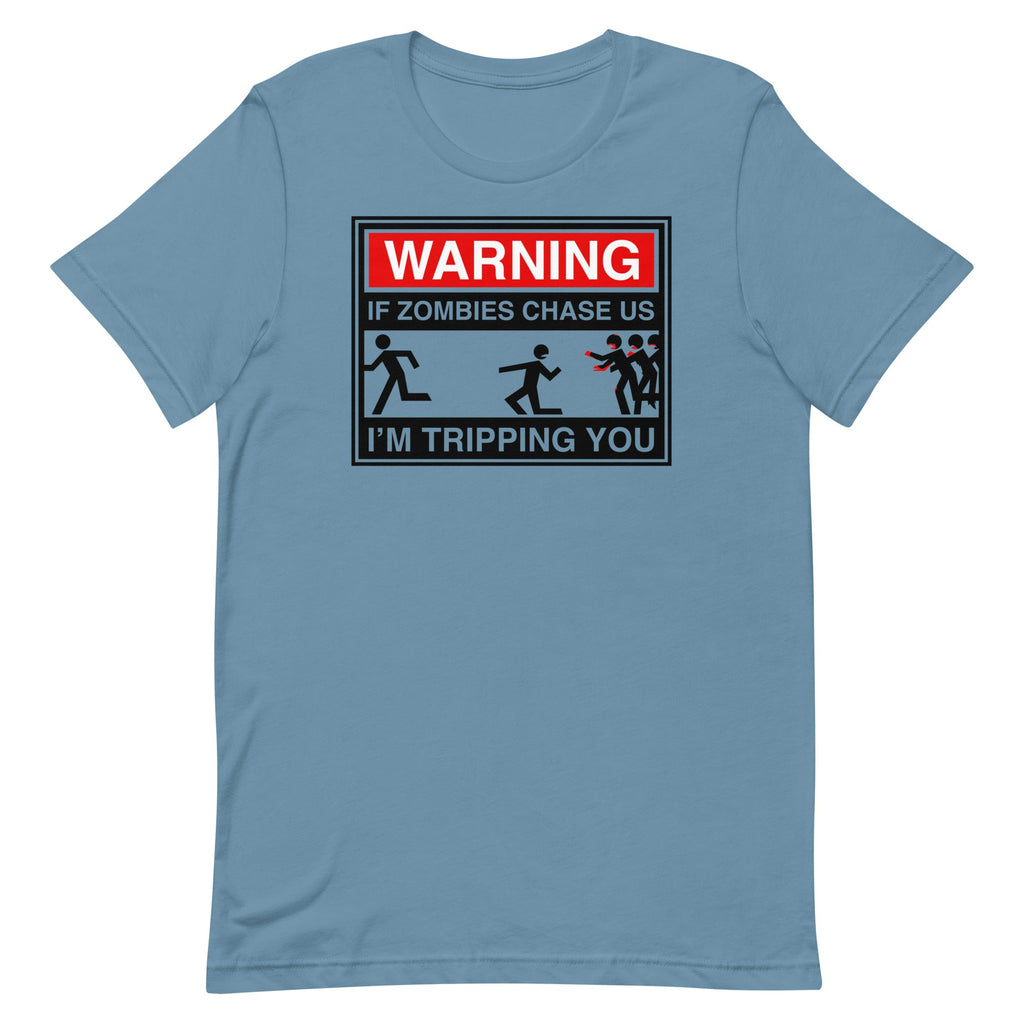 If Zombies Chase Us Men's Signature Tee