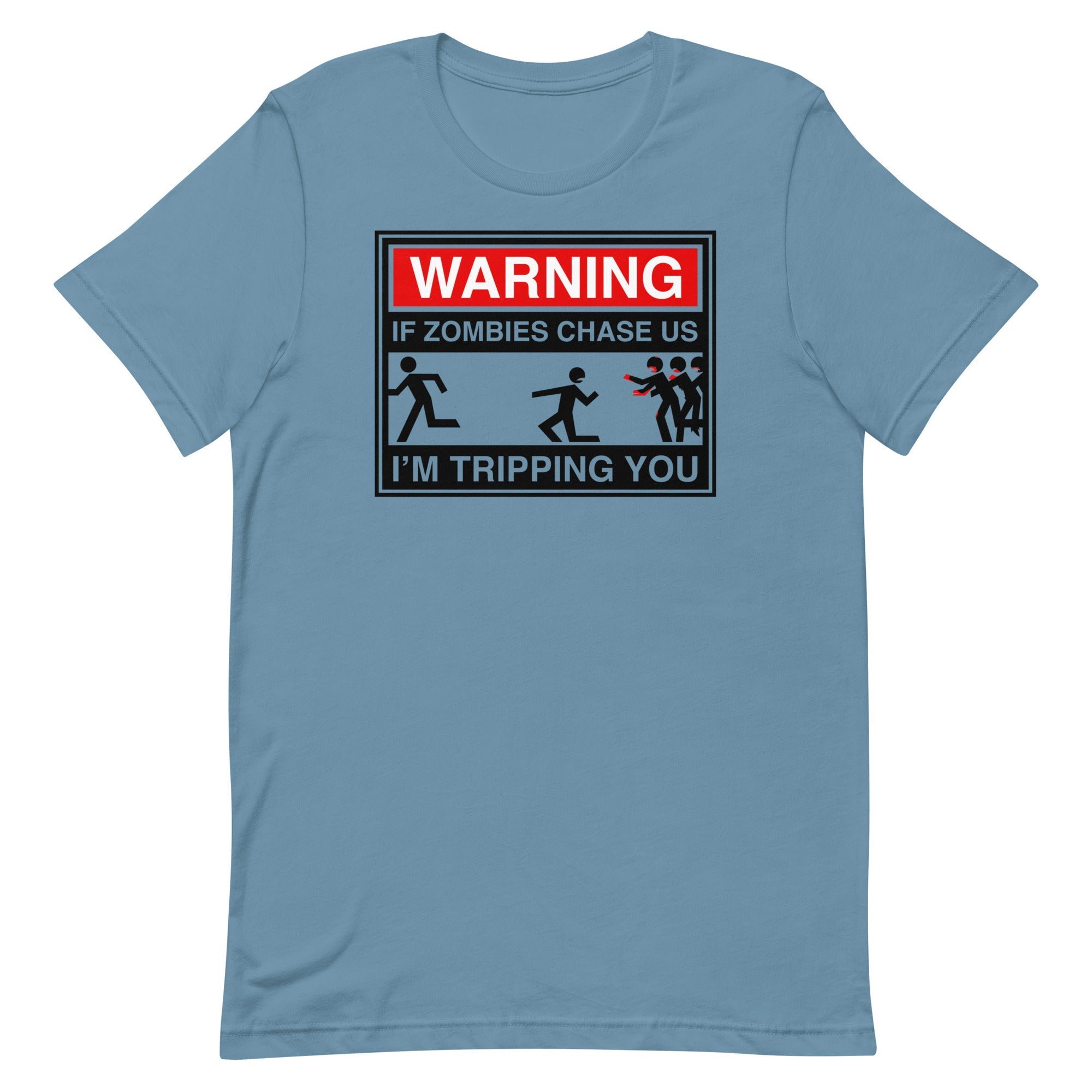 If Zombies Chase Us Men's Signature Tee