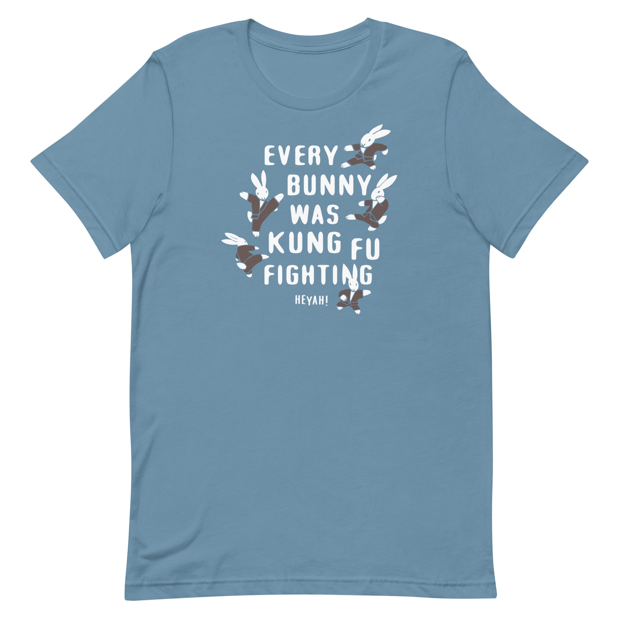Every Bunny Was Kung Fu Fighting Men's Signature Tee
