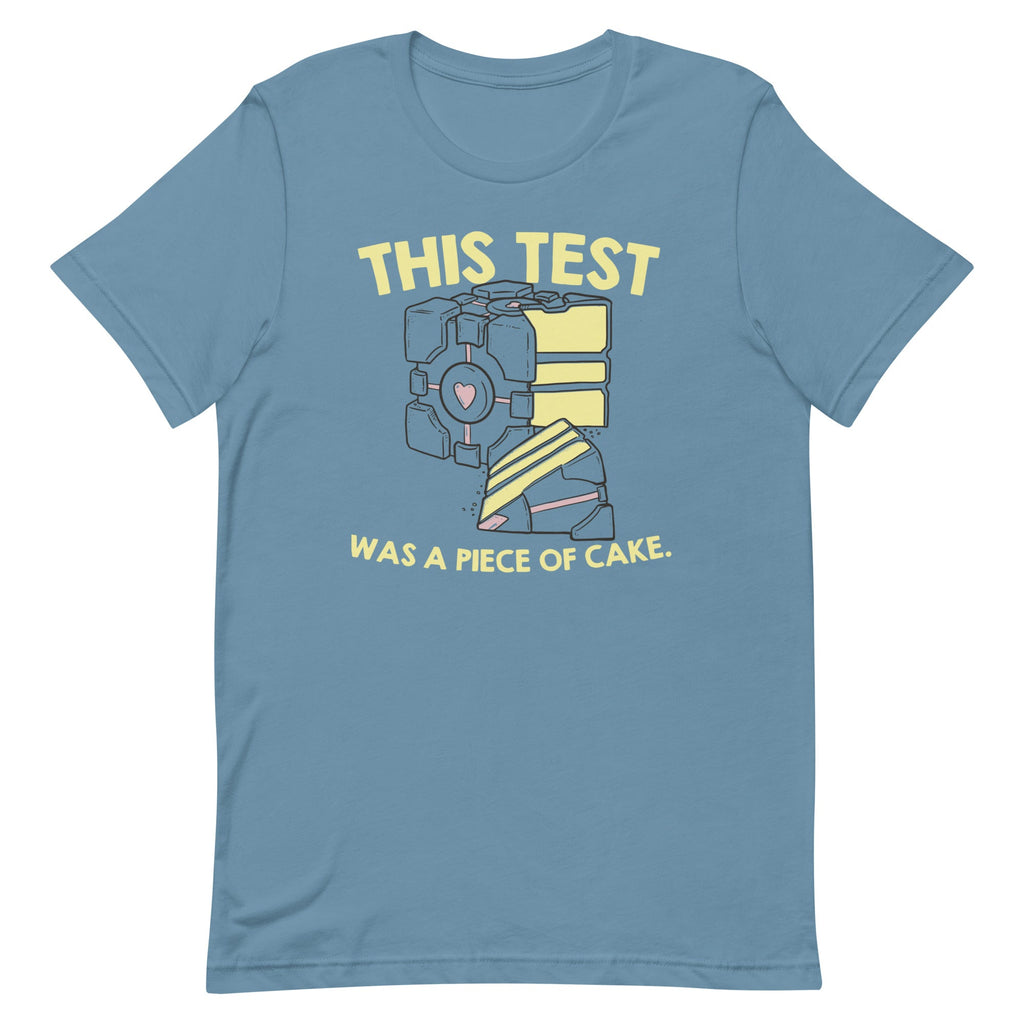 This Test Was A Piece Of Cake Men's Signature Tee