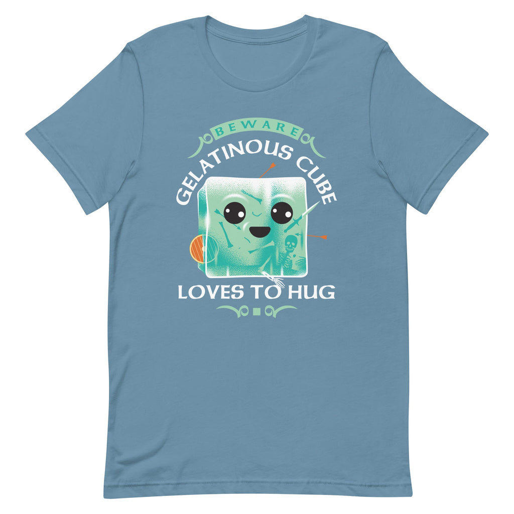 Gelatinous Cube Loves To Hug Men's Signature Tee