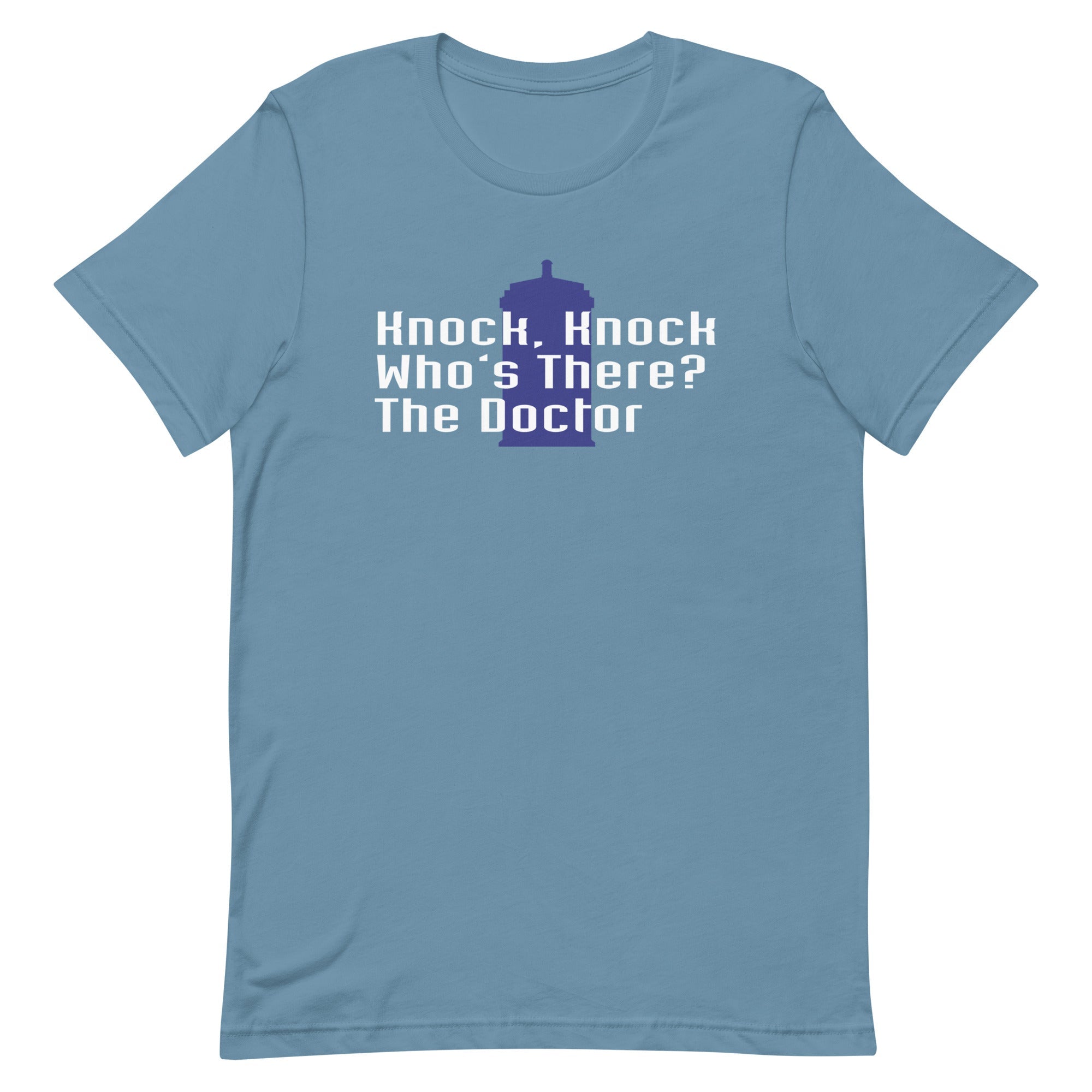 Knock Knock! Who's There? The Doctor Men's Signature Tee
