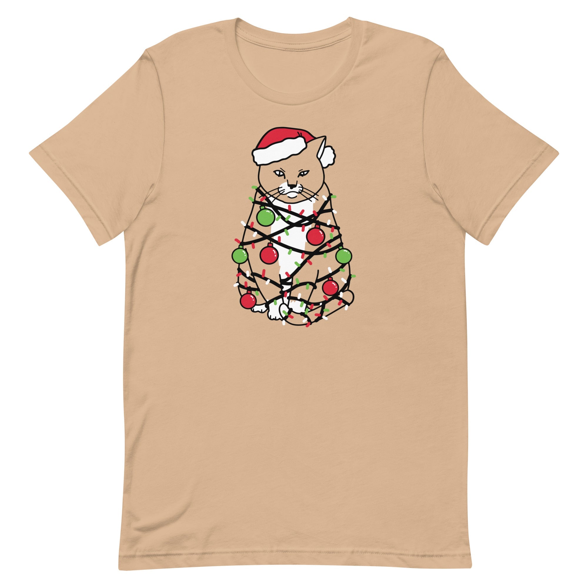 Meowy Christmas Men's Signature Tee