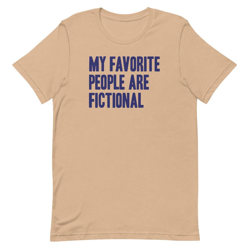 My Favorite People Are Fictional Men's Signature Tee