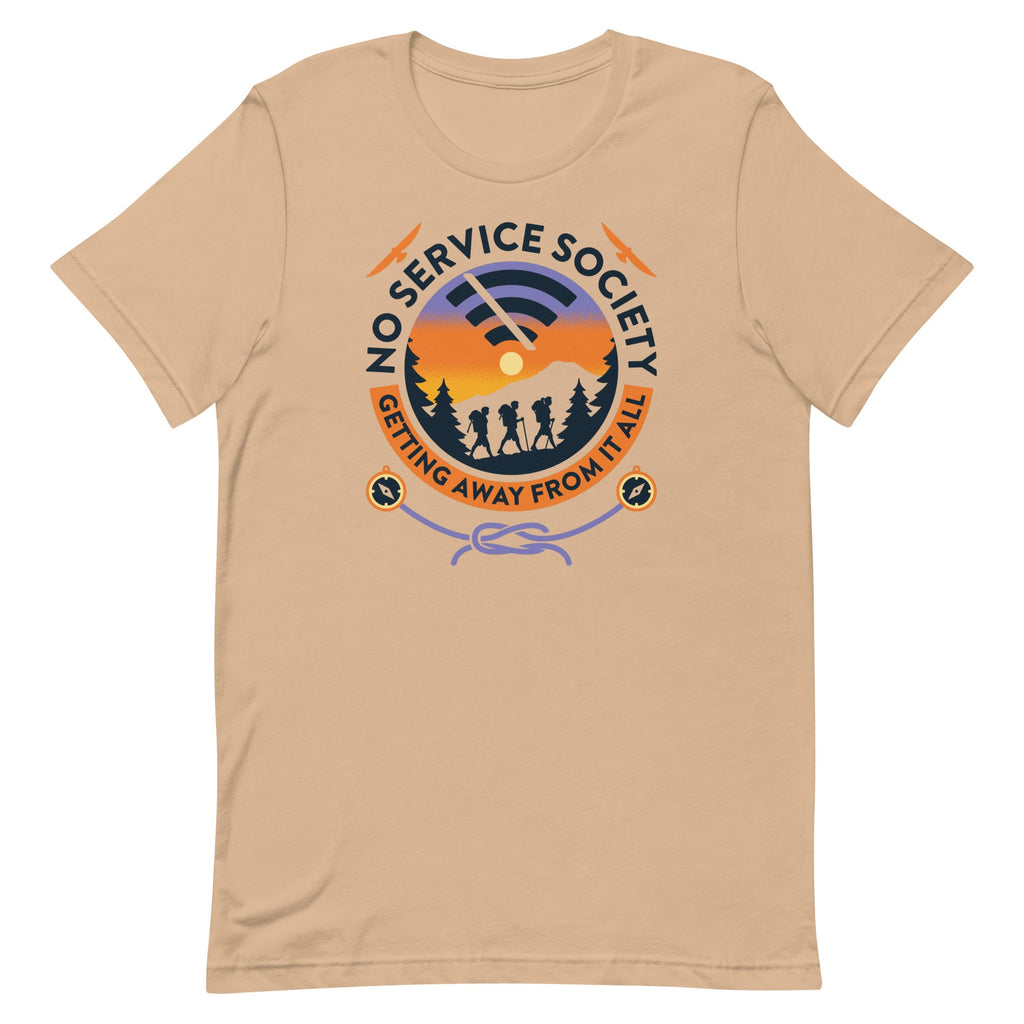No Service Society Men's Signature Tee
