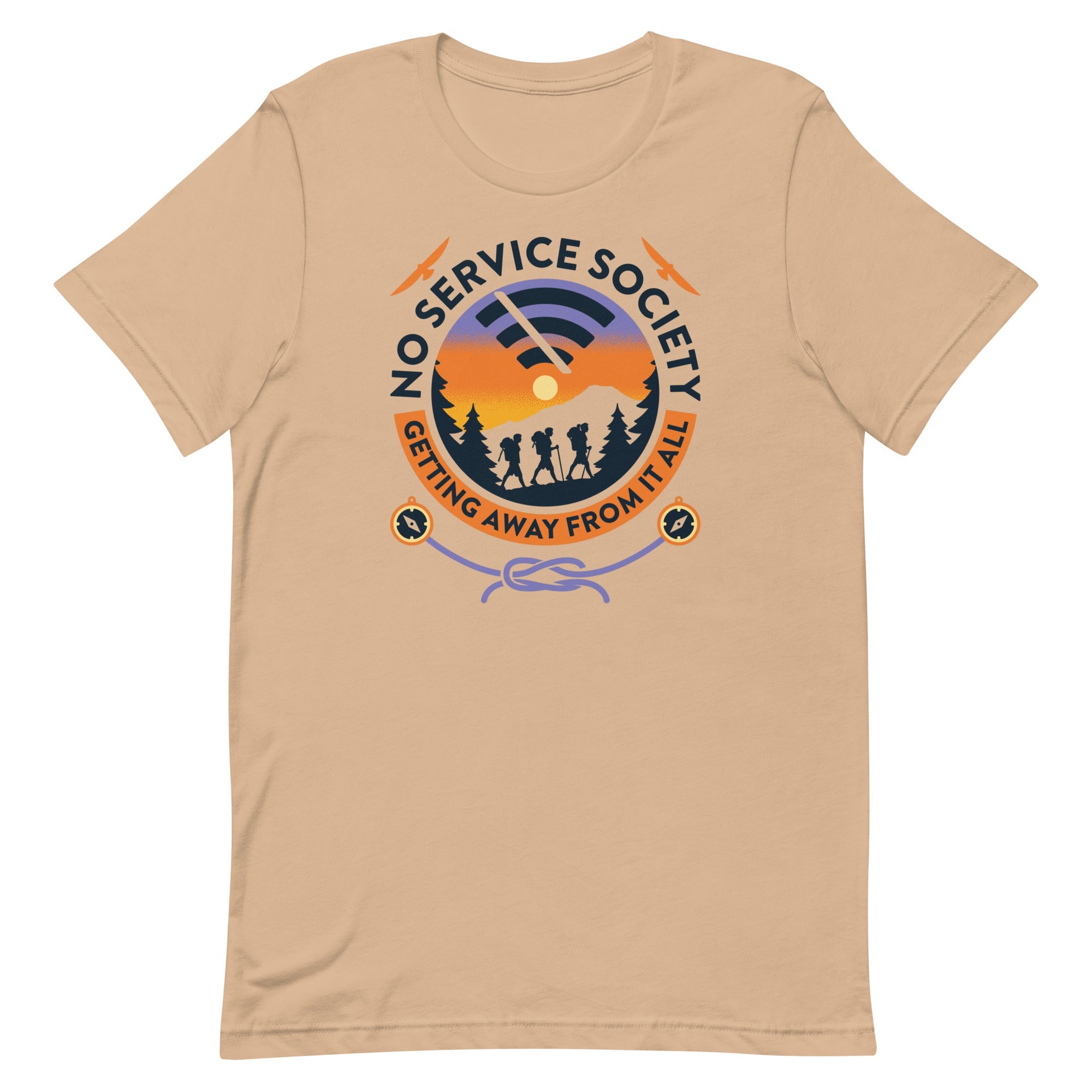 No Service Society Men's Signature Tee