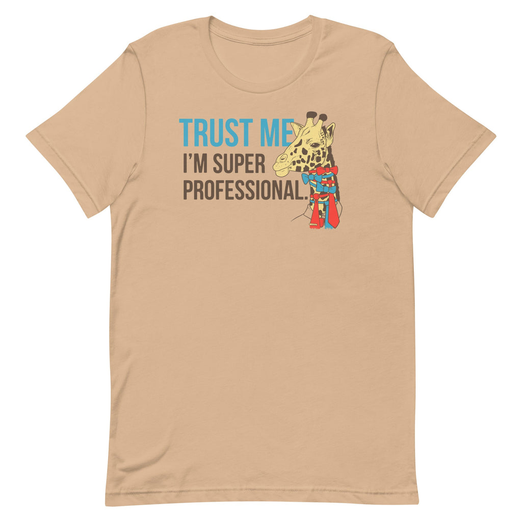 Trust Me I'm Super Professional Men's Signature Tee