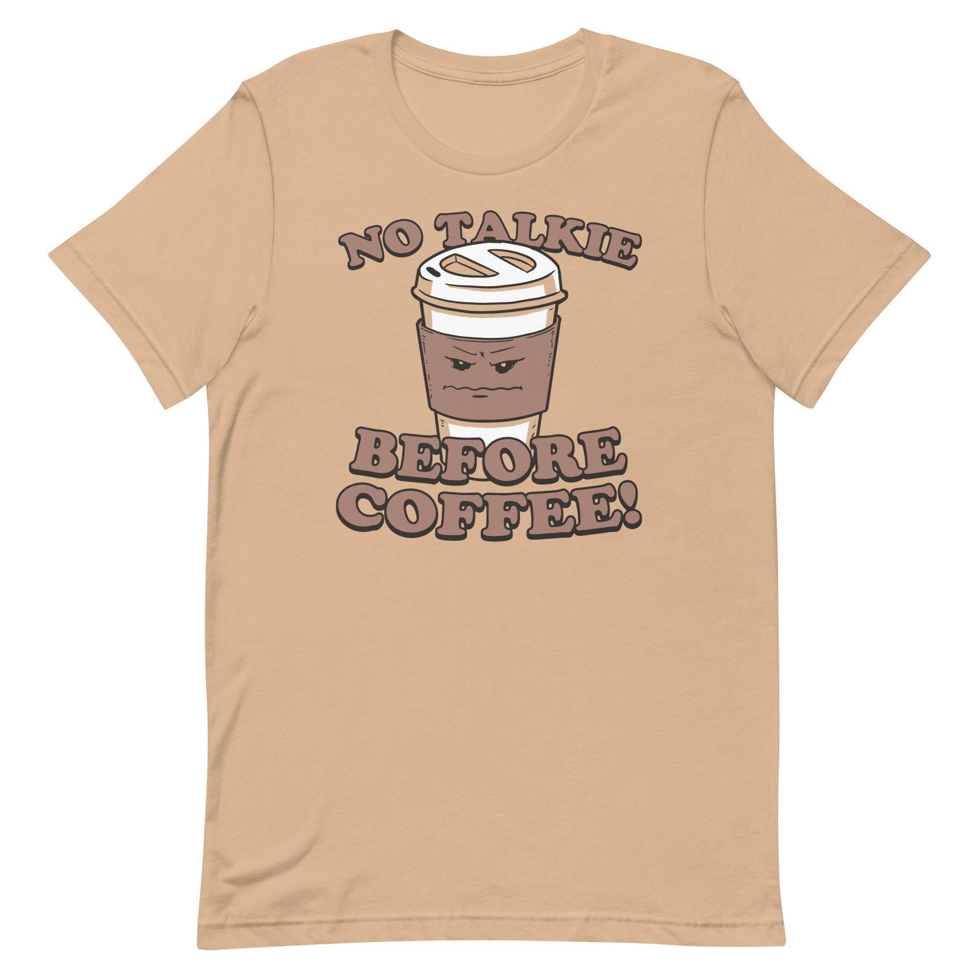 No Talkie Before Coffee! Men's Signature Tee