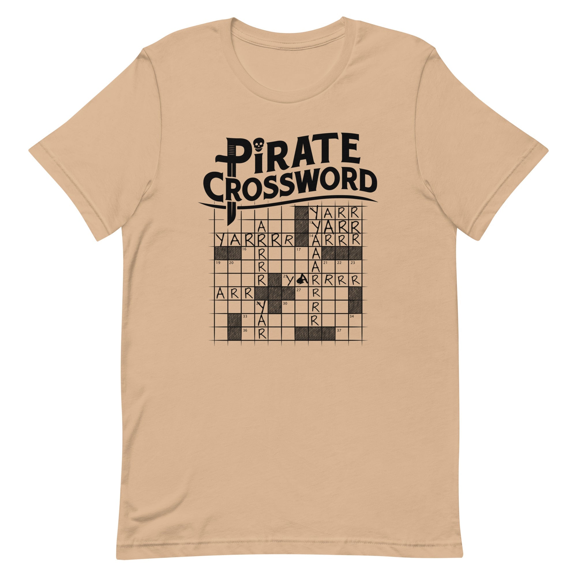 Pirate Crossword Men's Signature Tee