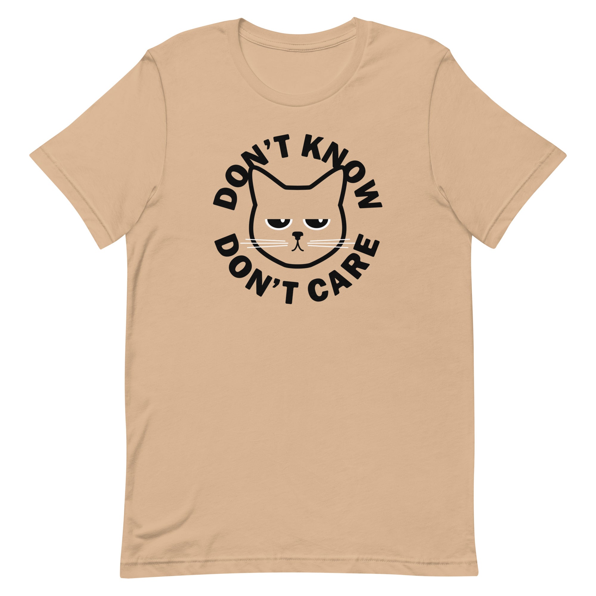 Don't Know Don't Care Men's Signature Tee