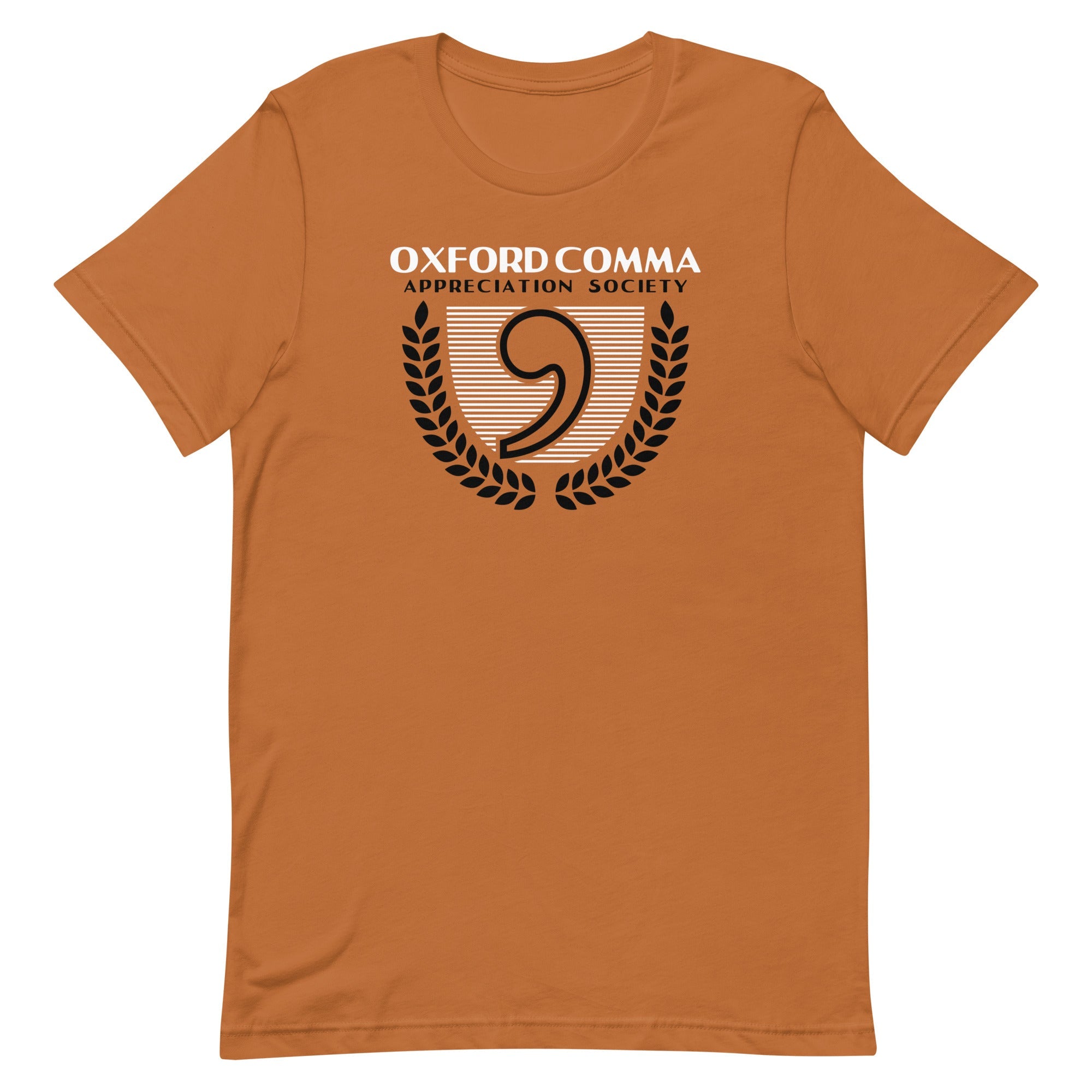 Oxford Comma Appreciation Society Men's Signature Tee