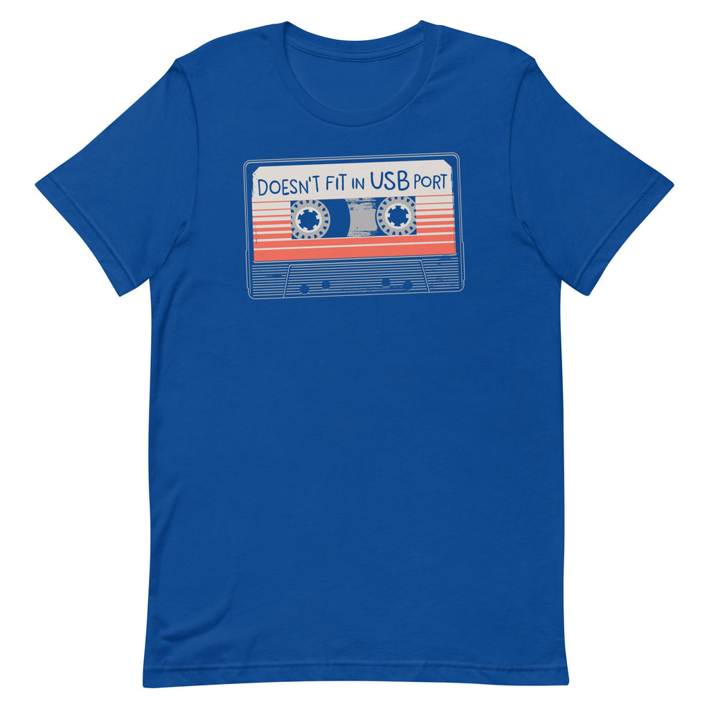 Doesn't Fit In USB Port Men's Signature Tee