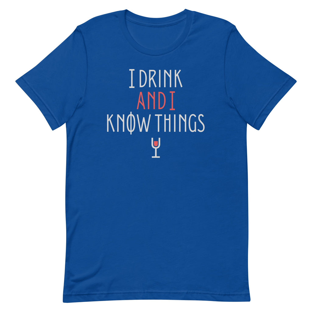 I Drink And I Know Things Men's Signature Tee
