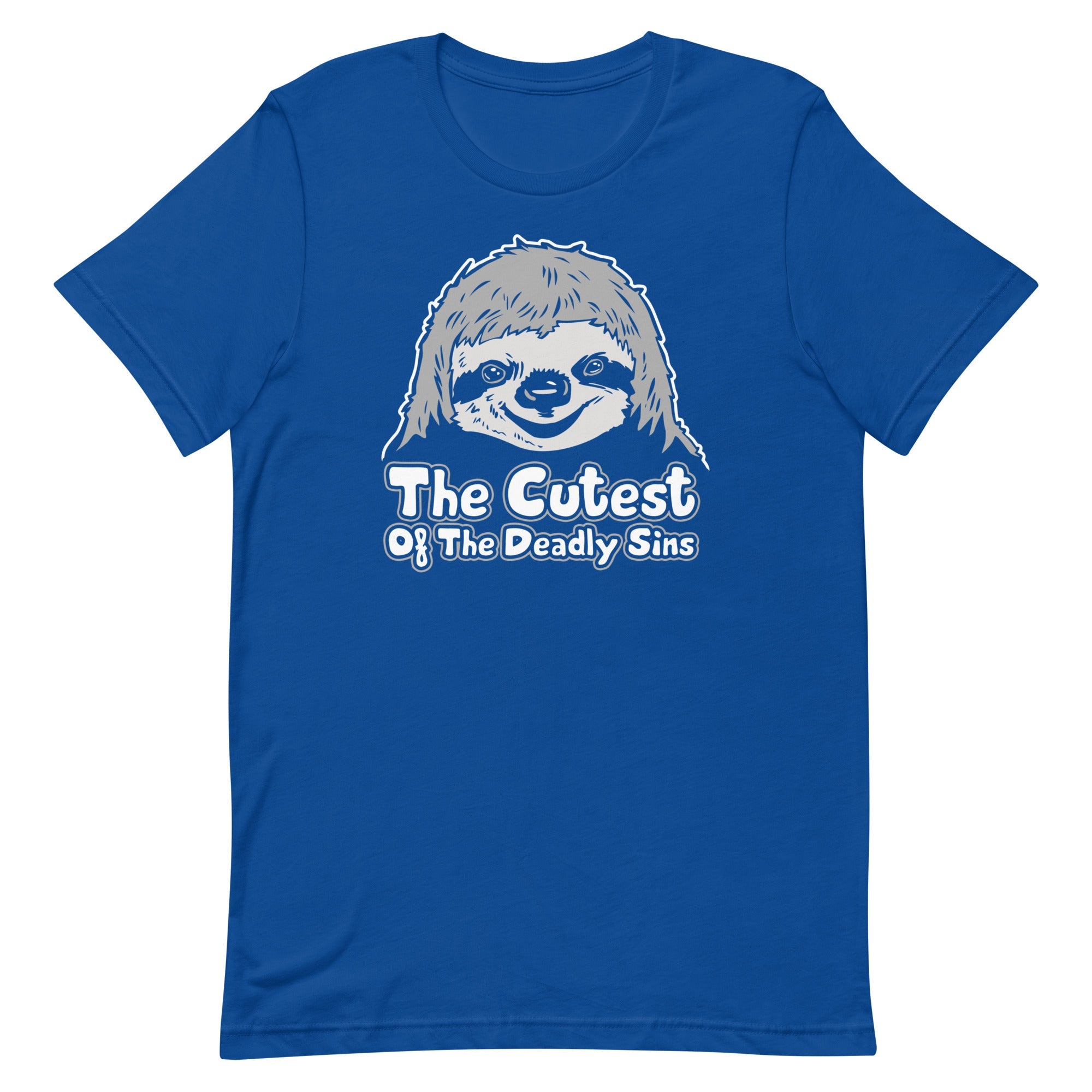 Sloth, The Cutest Of The Deadly Sins Men's Signature Tee