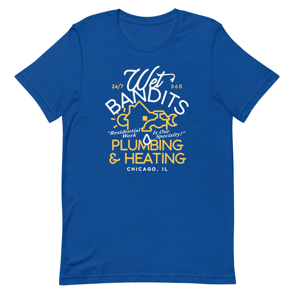 Wet Bandits Plumbing & Heating Men's Signature Tee