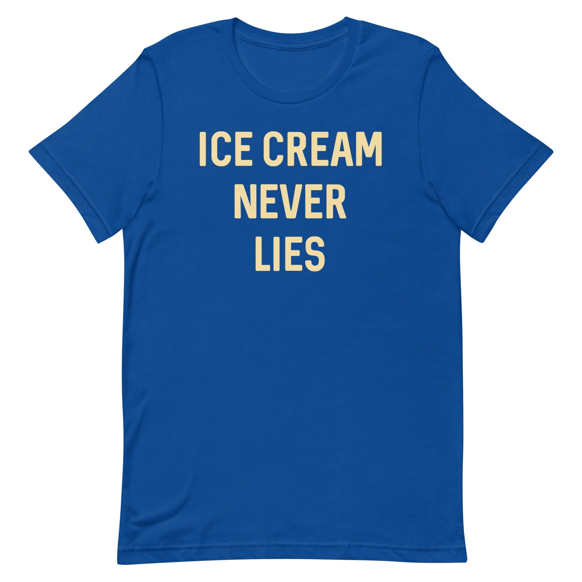 Ice Cream Never Lies Men's Signature Tee