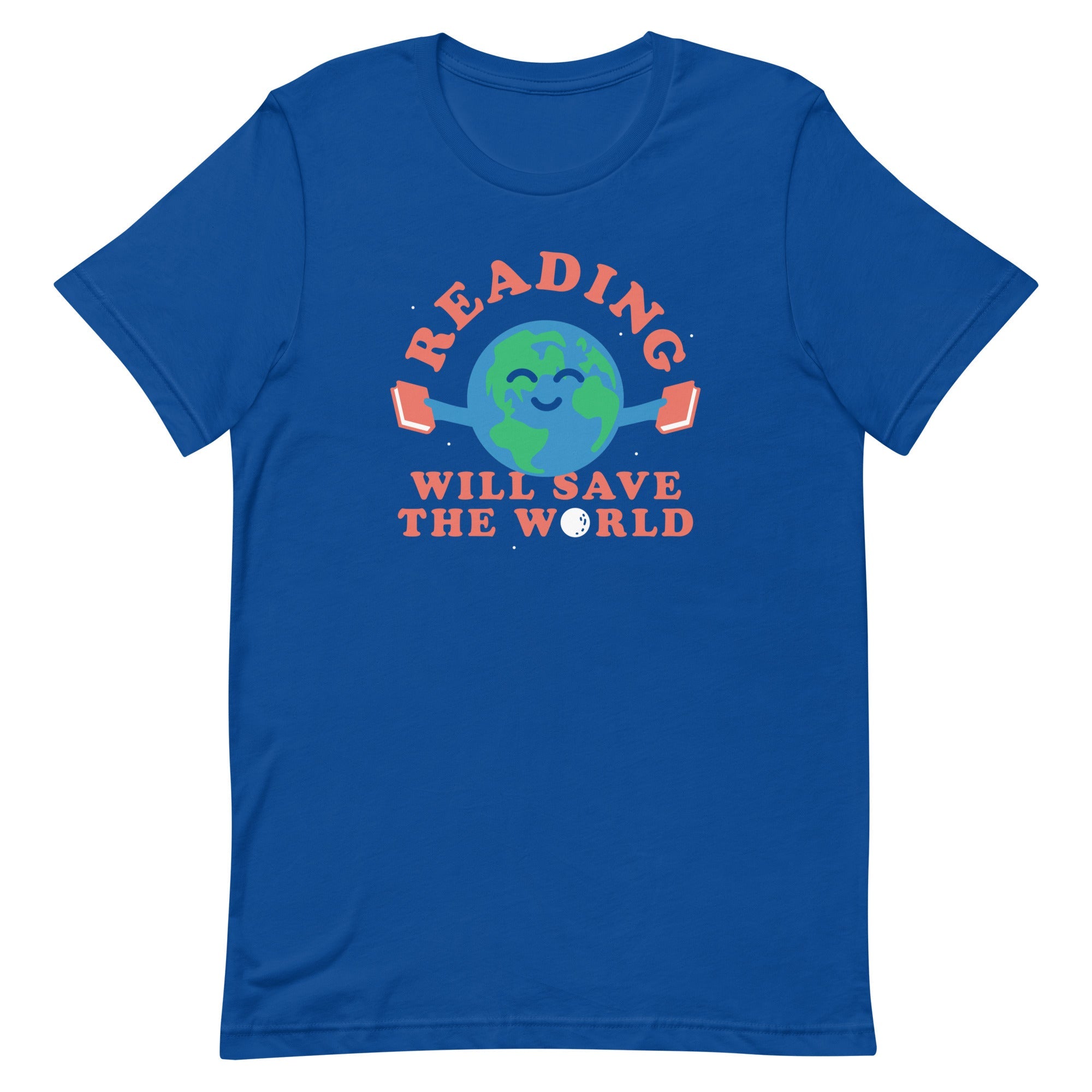 Reading Will Save The World Men's Signature Tee