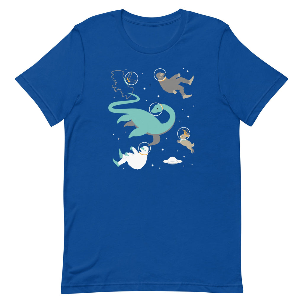 Cryptids In Space Men's Signature Tee