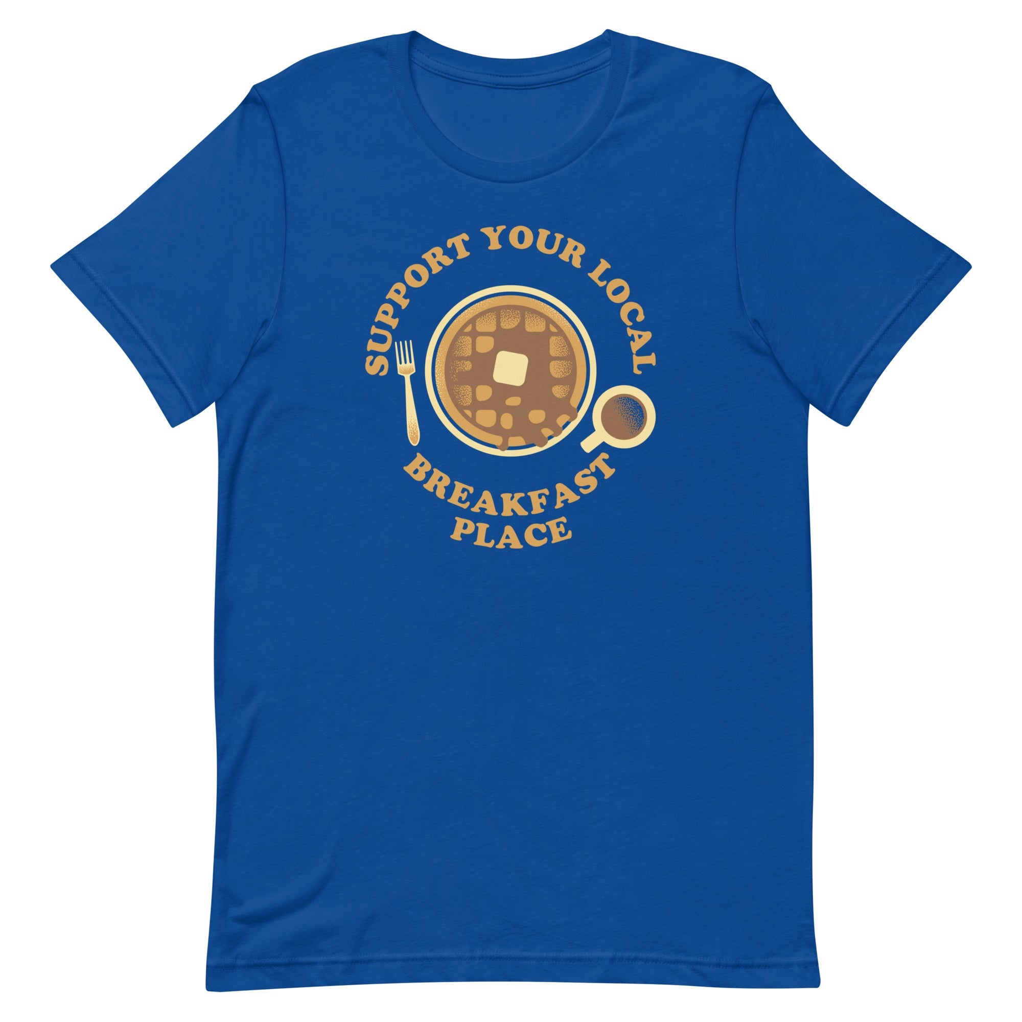 Support Your Local Breakfast Place Men's Signature Tee