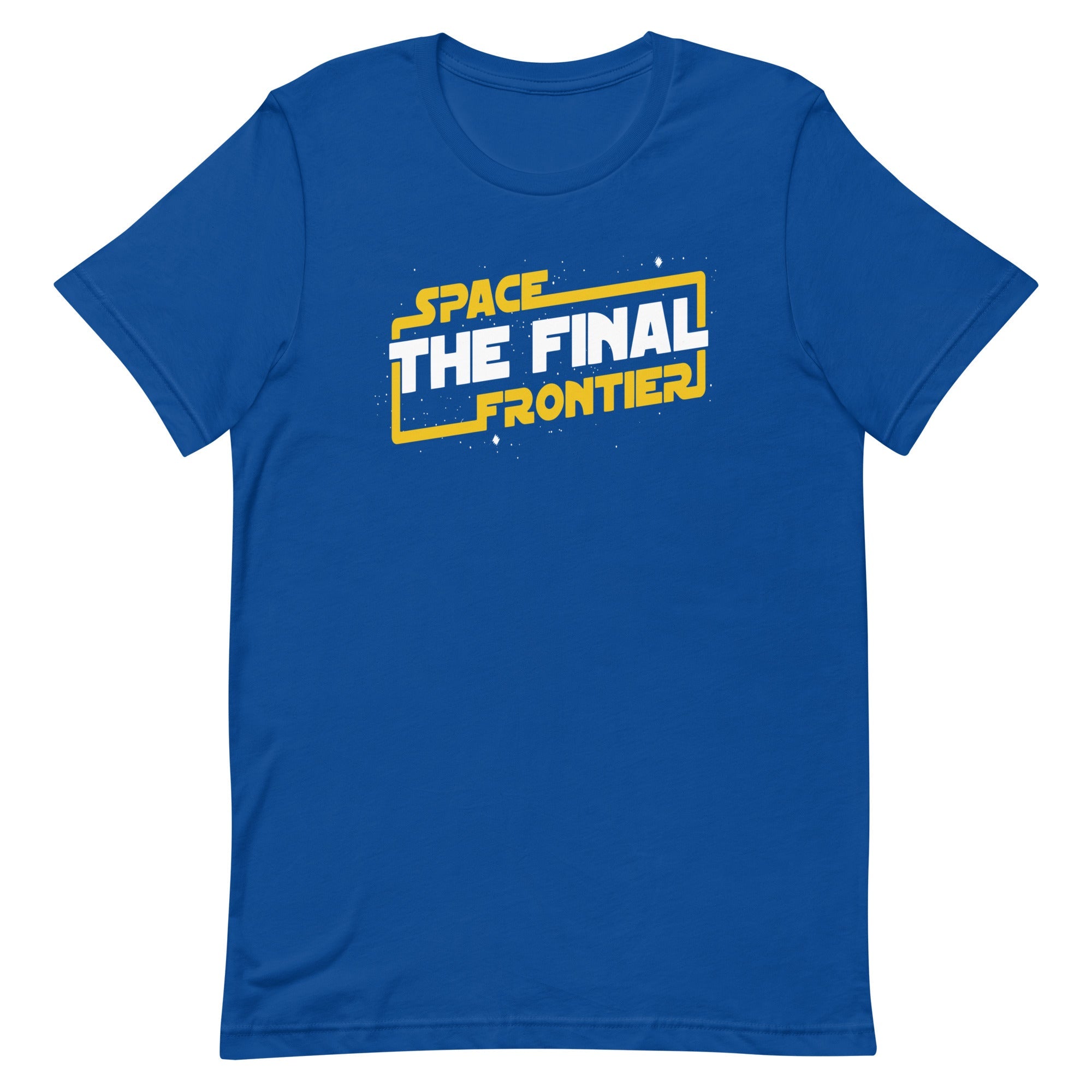 Space The Final Frontier Men's Signature Tee