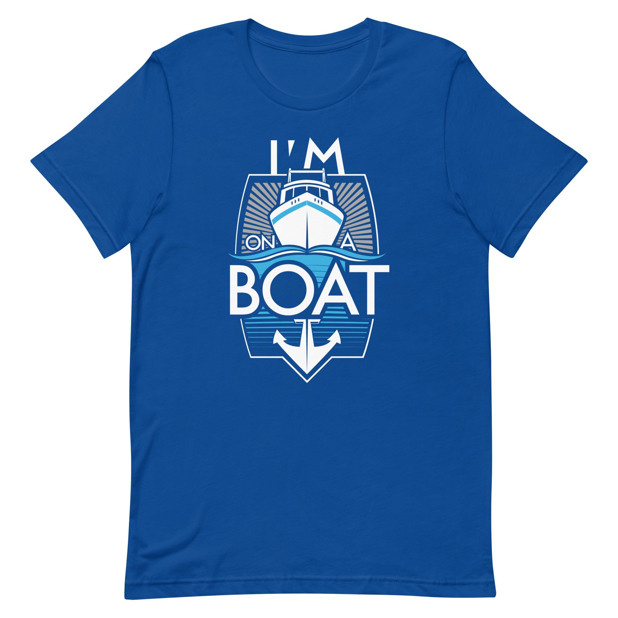 I'm On A Boat Men's Signature Tee