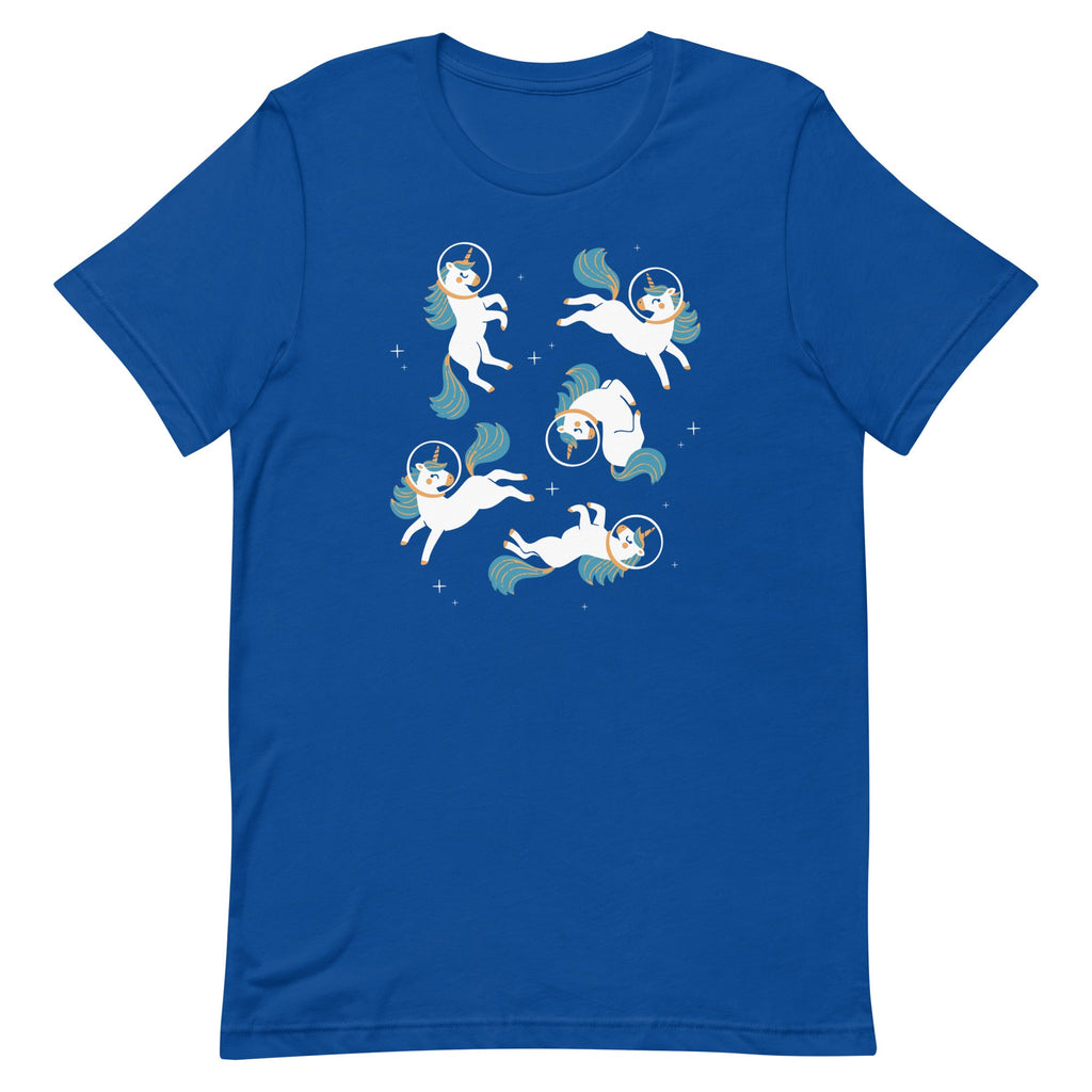 Unicorns In Space Men's Signature Tee