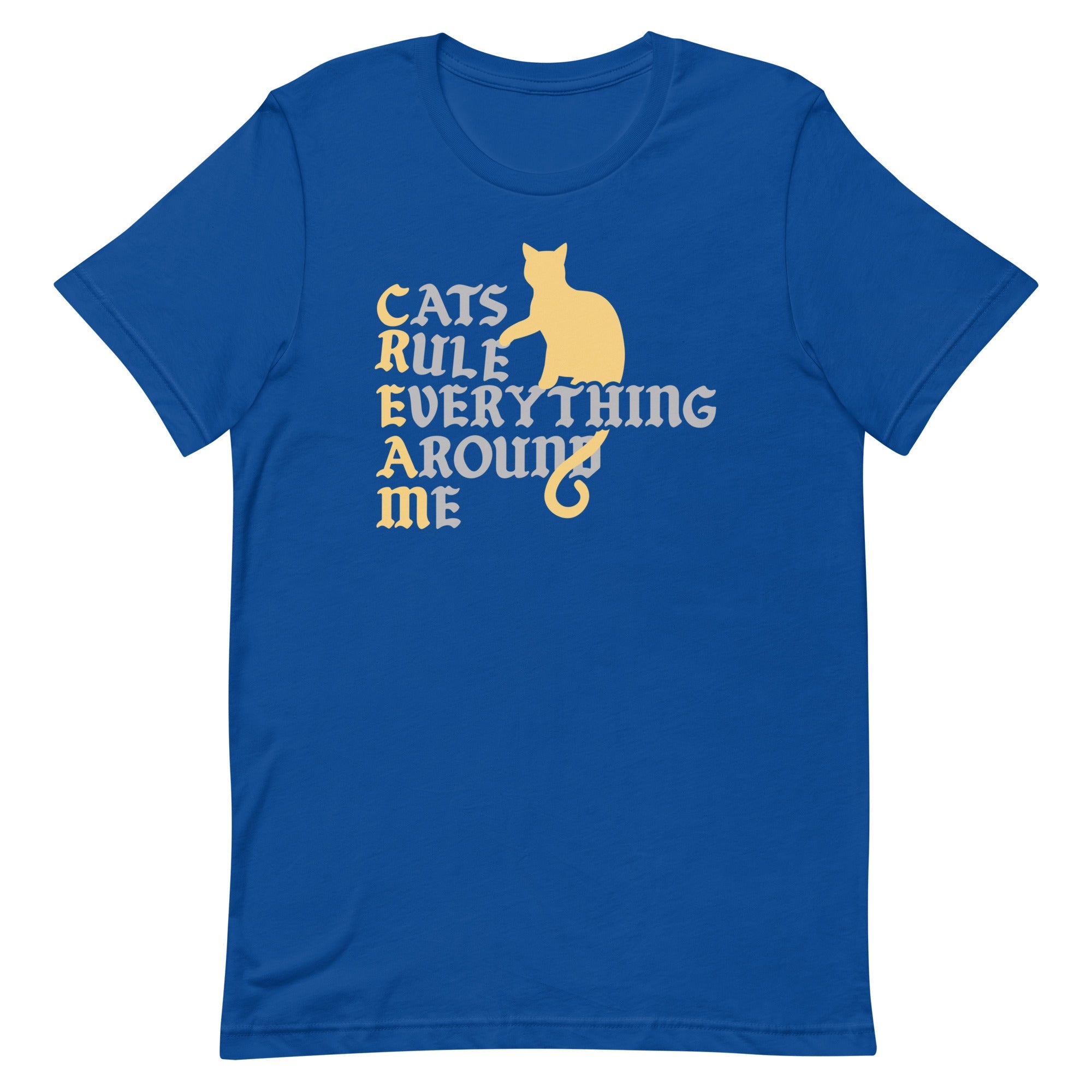 Cats Rule Everything Around Me Men's Signature Tee