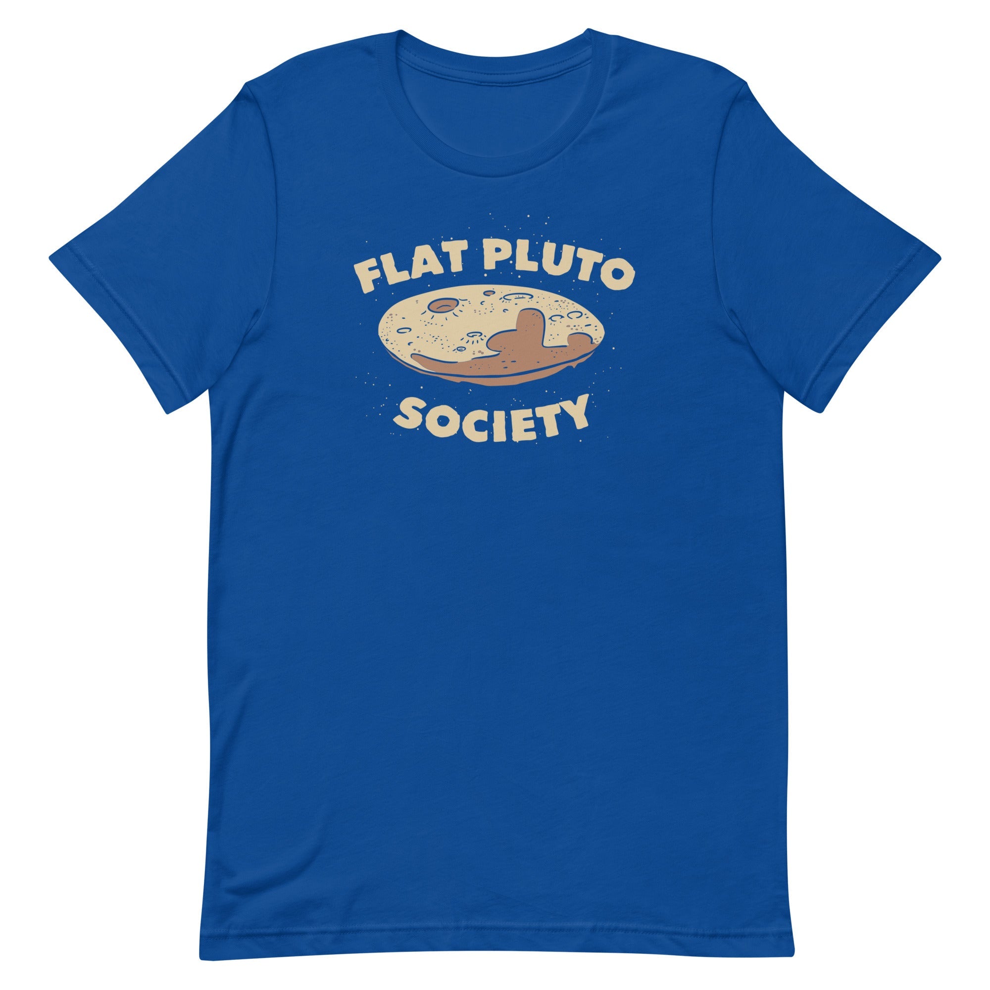 Flat Pluto Society Men's Signature Tee