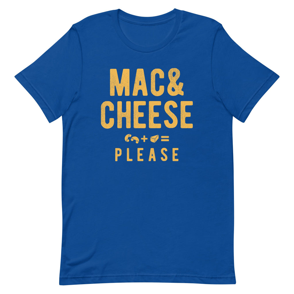 Mac And Cheese Please Men's Signature Tee