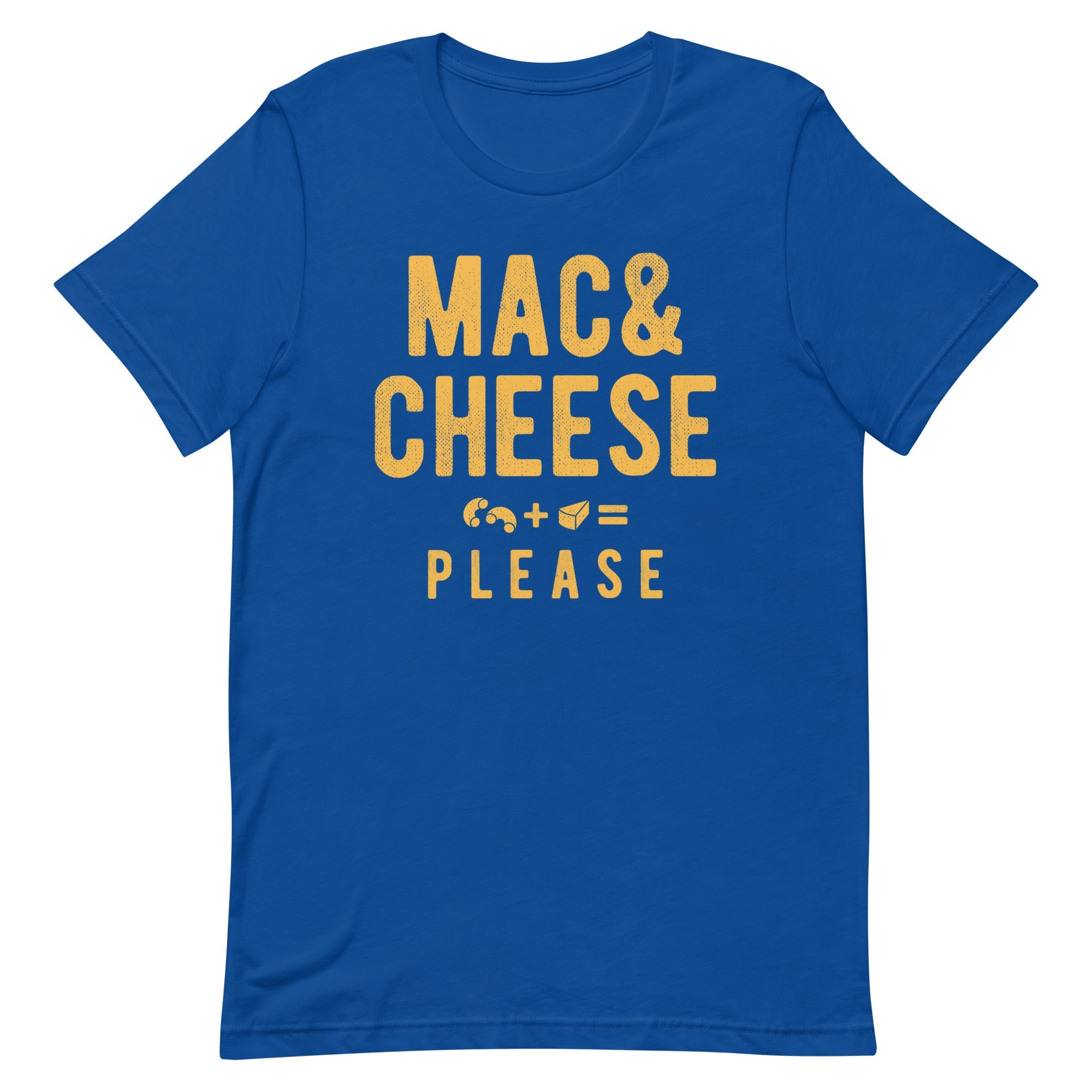 Mac And Cheese Please Men's Signature Tee