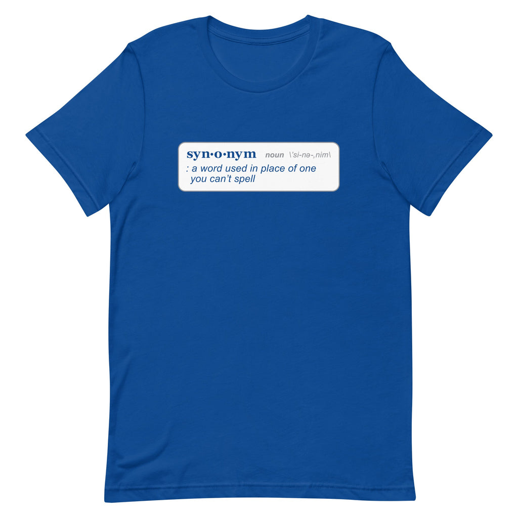 Synonym Definition Men's Signature Tee