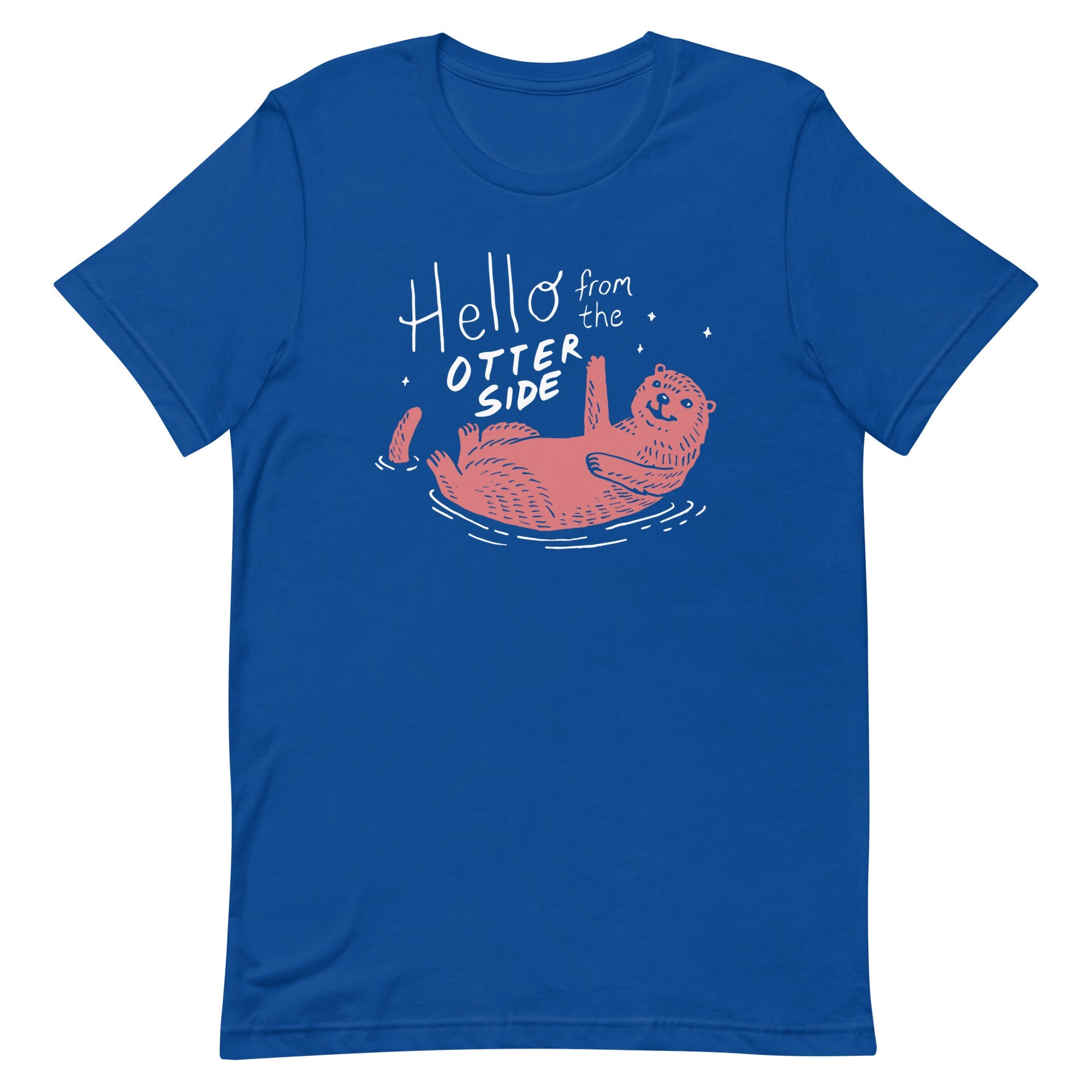 Hello From The Otter Side Men's Signature Tee