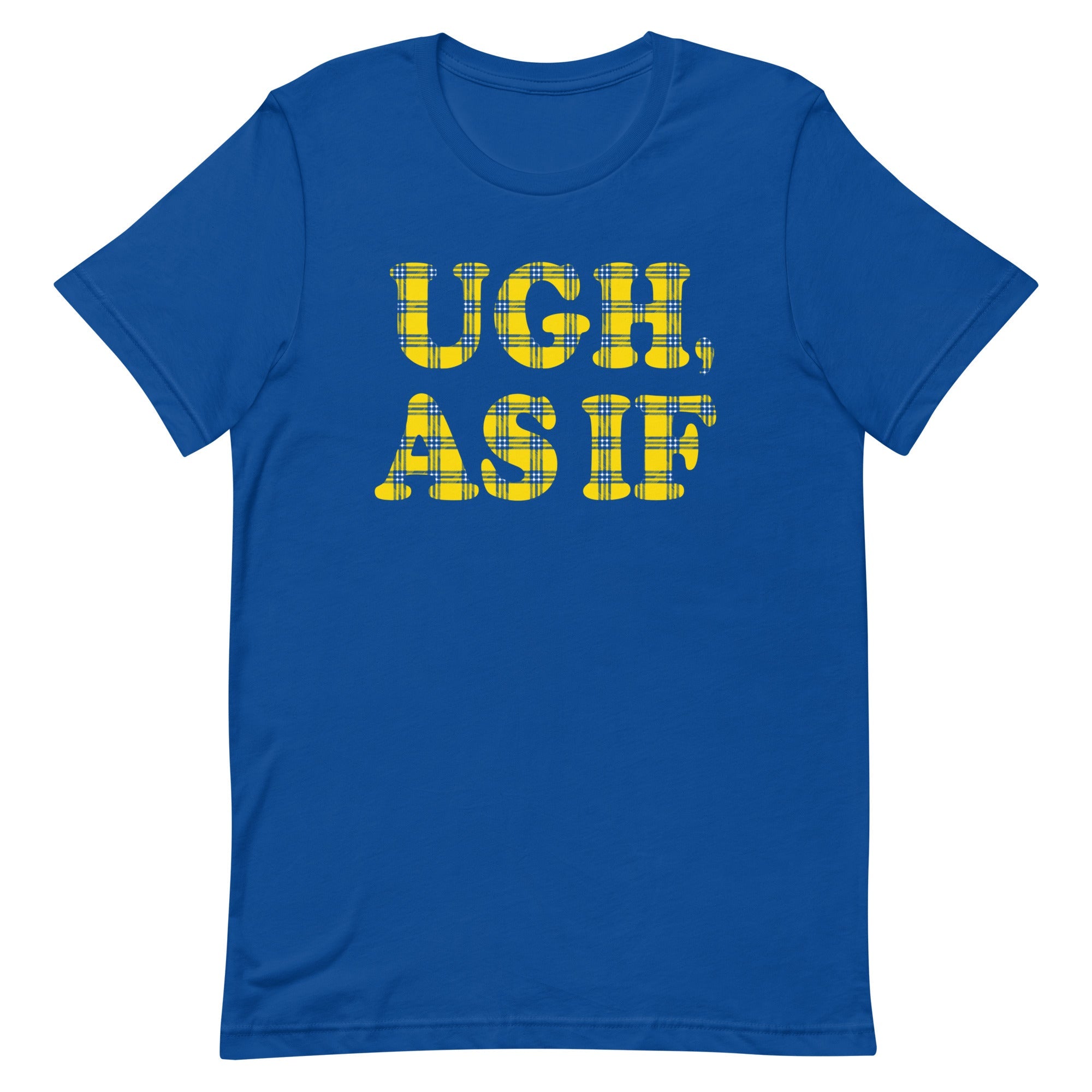 Ugh, As If Men's Signature Tee