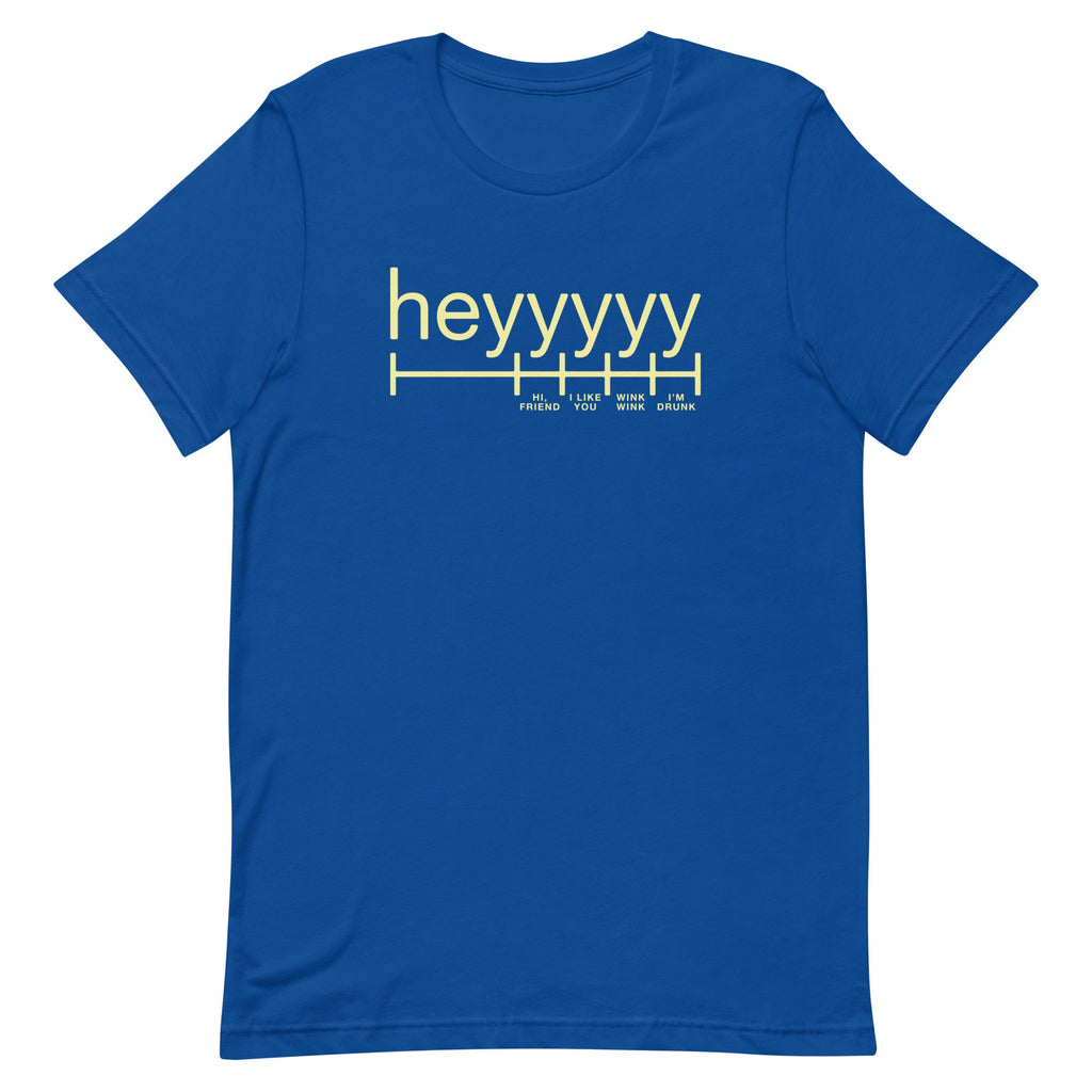 Heyyyyy Men's Signature Tee