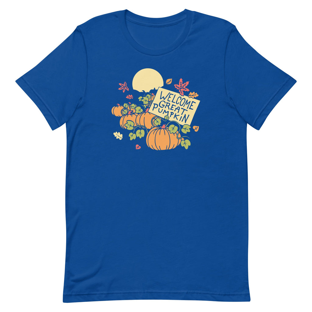 Welcome Great Pumpkin Men's Signature Tee