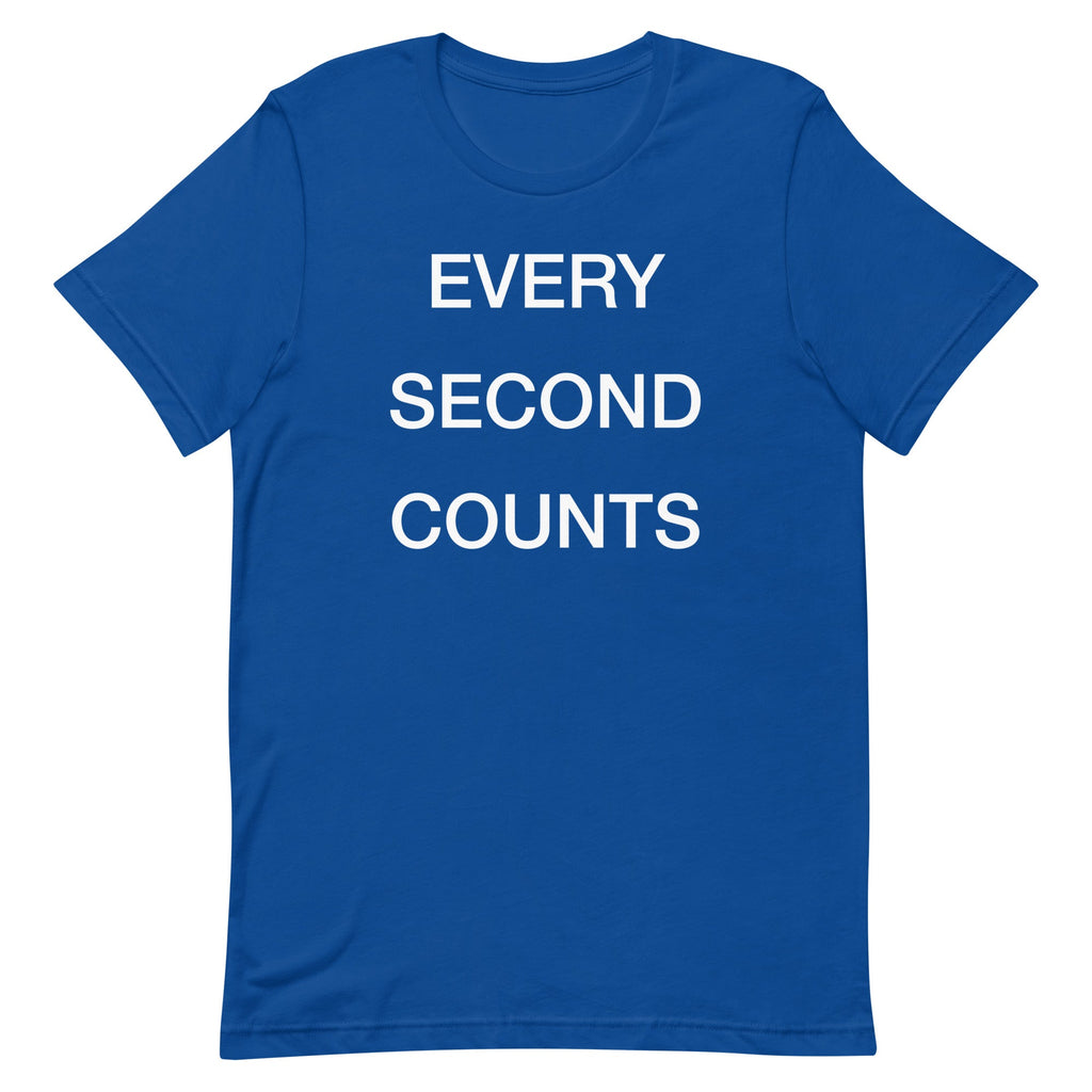 Every Second Counts Men's Signature Tee