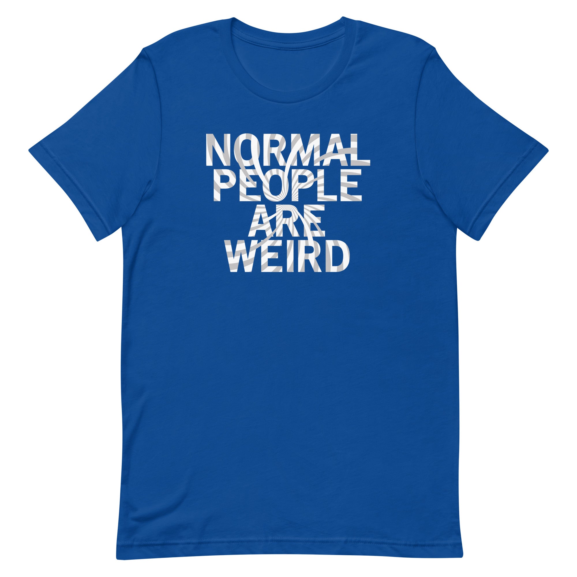 Normal People Are Weird Men's Signature Tee