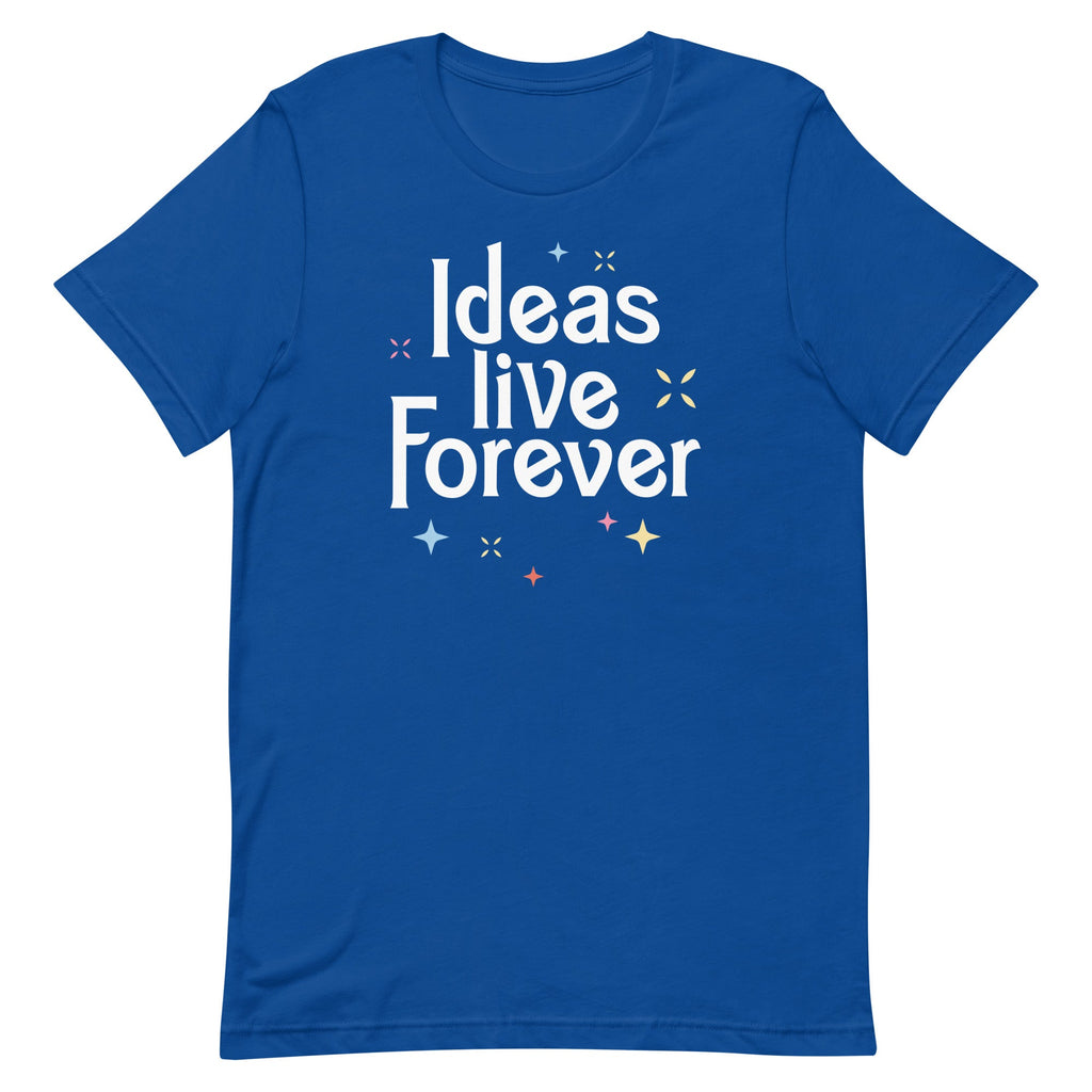 Ideas Live Forever Men's Signature Tee