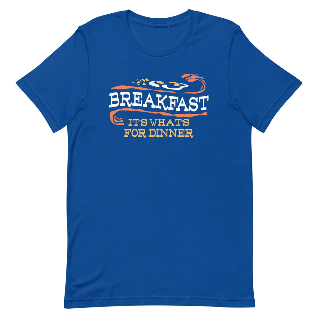 Breakfast, It's What's For Dinner Men's Signature Tee