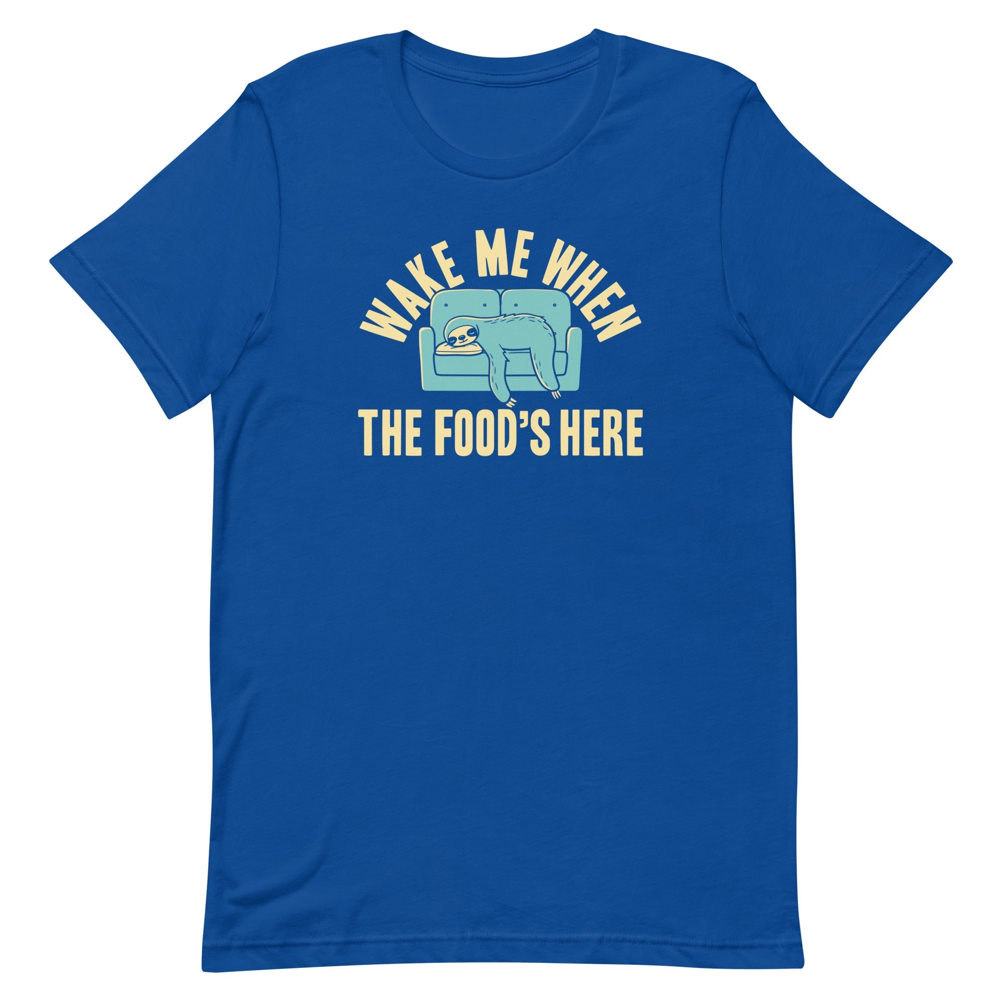 Wake Me When The Food's Here Men's Signature Tee