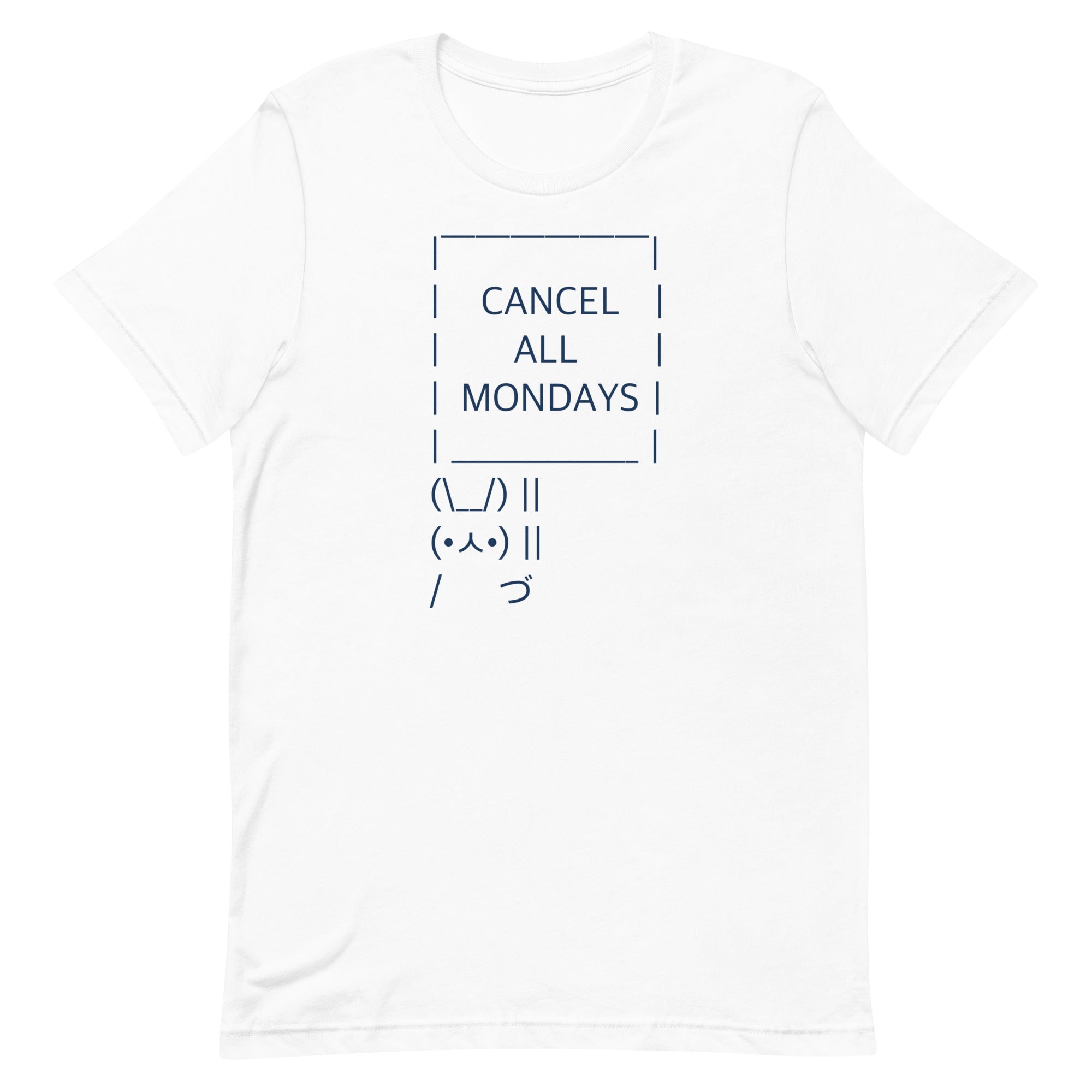 Cancel All Mondays Bunny Men's Signature Tee