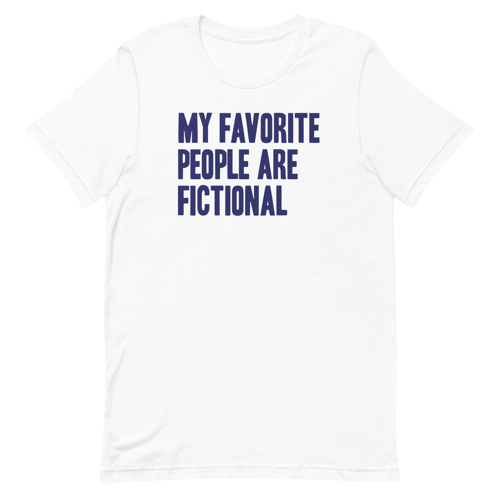 My Favorite People Are Fictional Men's Signature Tee