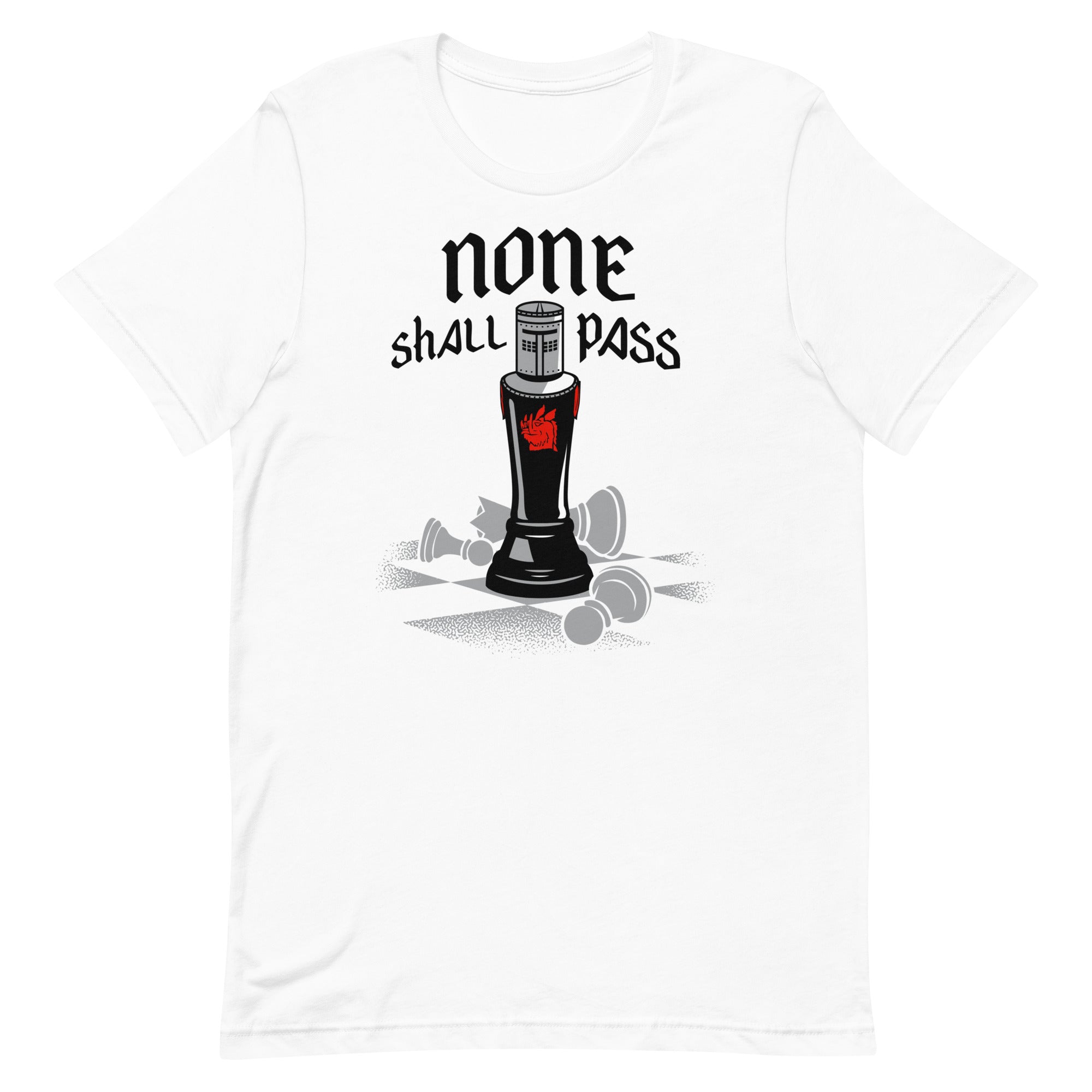 None Shall Pass Black Knight Men's Signature Tee