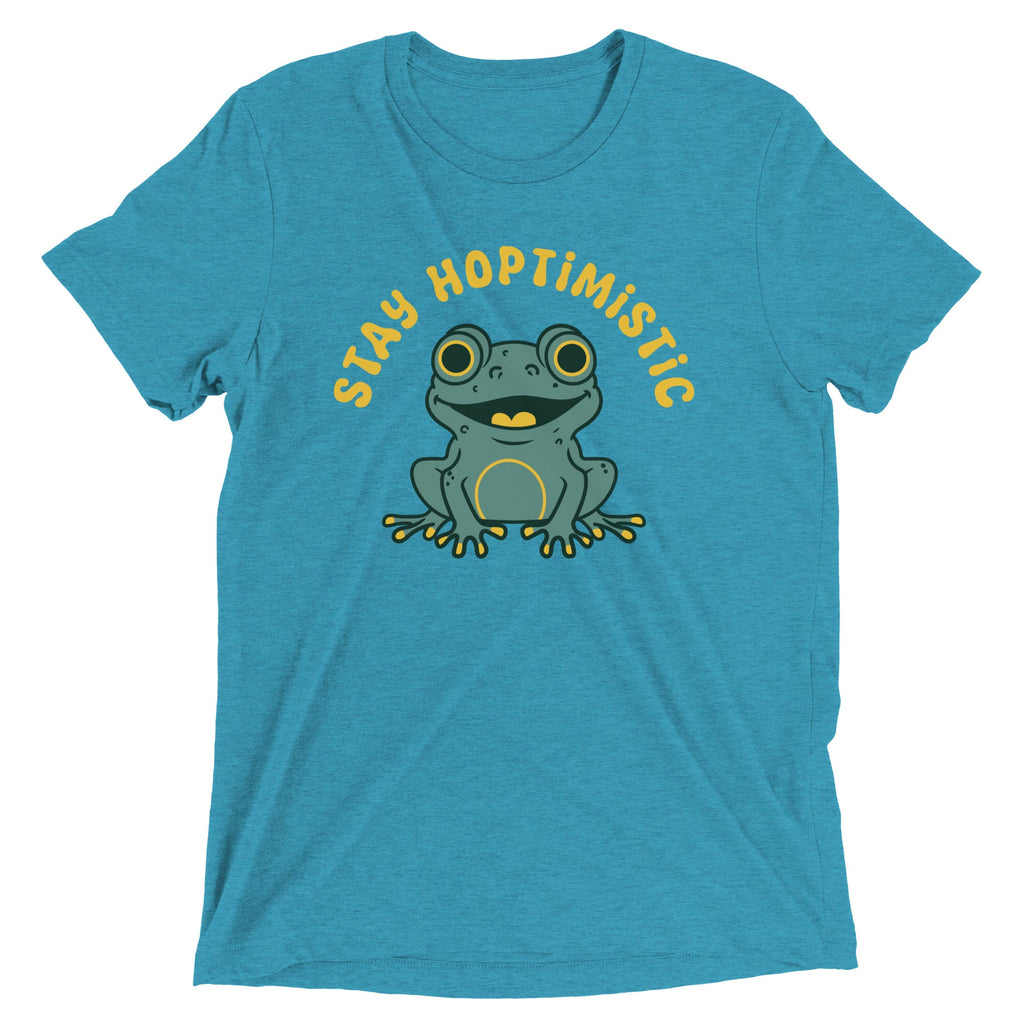 Stay Hoptimistic Men's Tri-Blend Tee