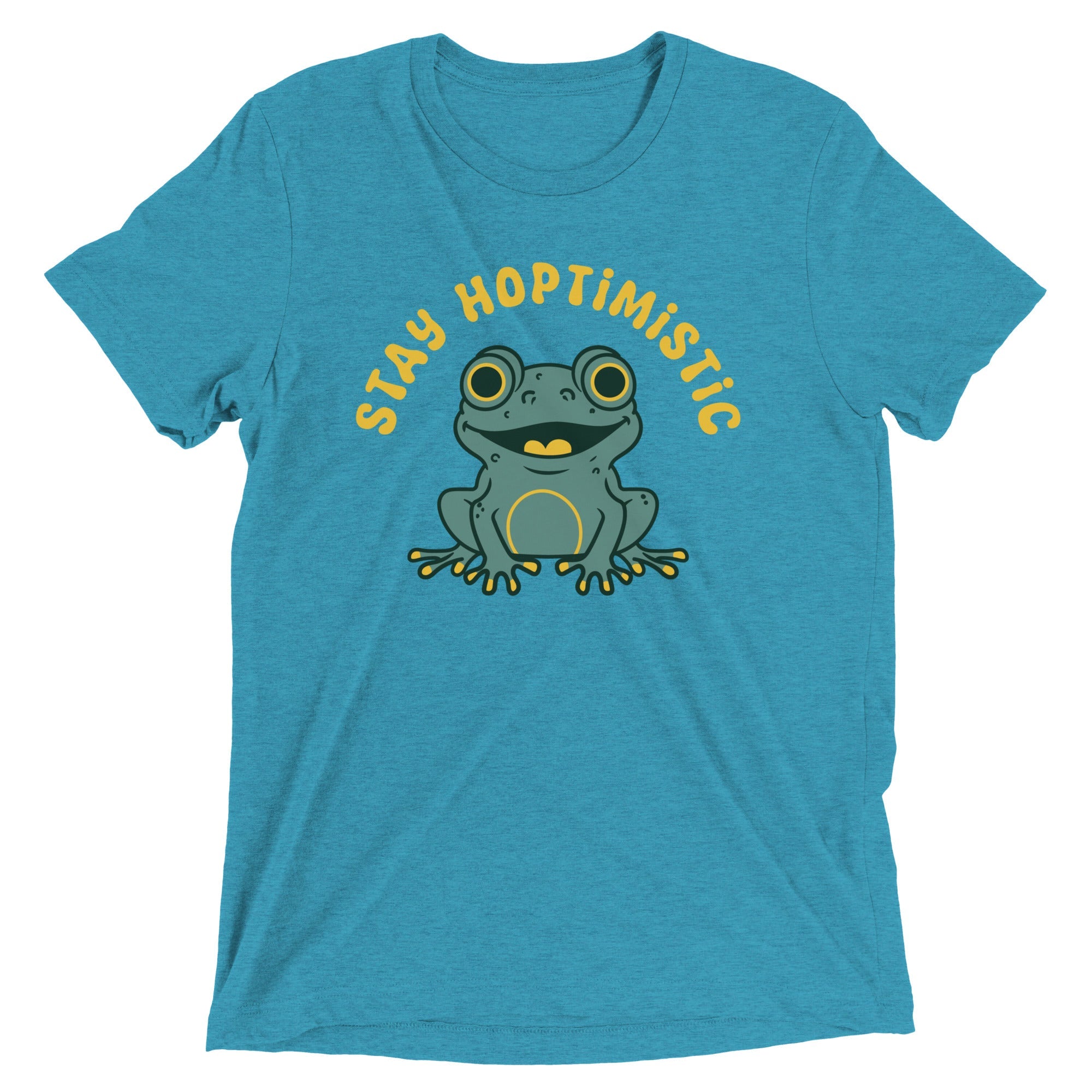 Stay Hoptimistic Men's Tri-Blend Tee